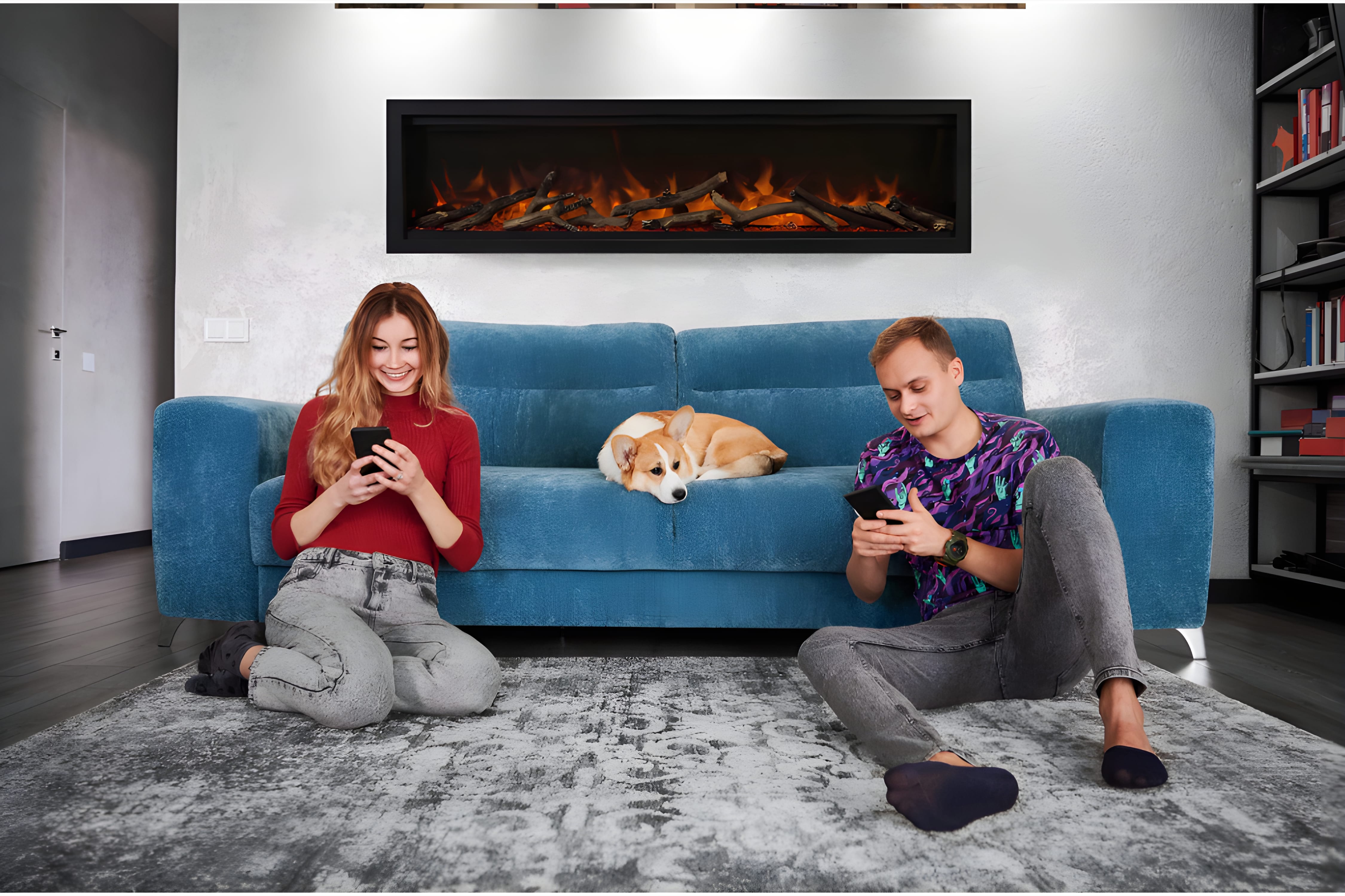 Symmetry Lumina Electric Fireplace