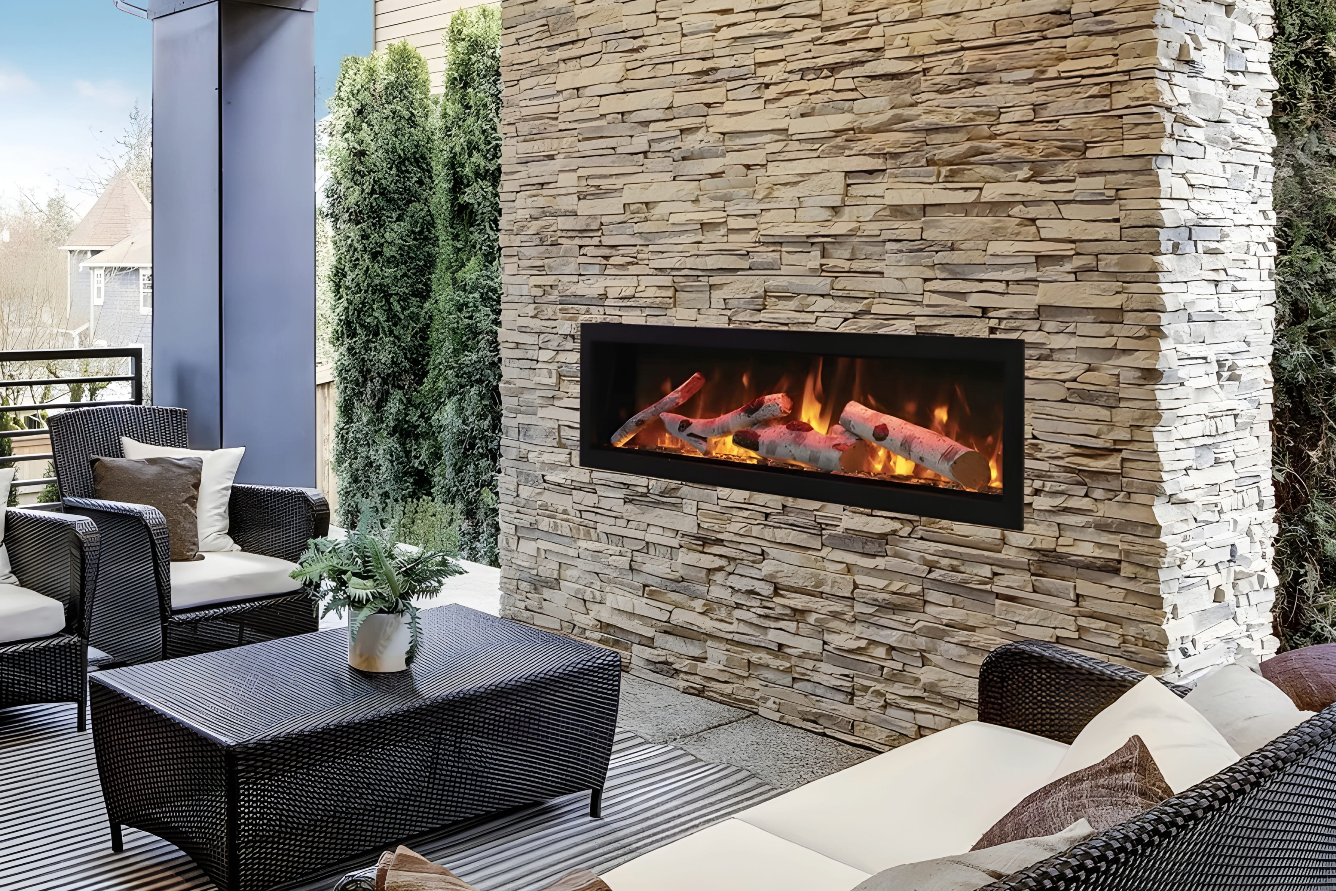 Panorama BI Deep Smart Electric Fireplace