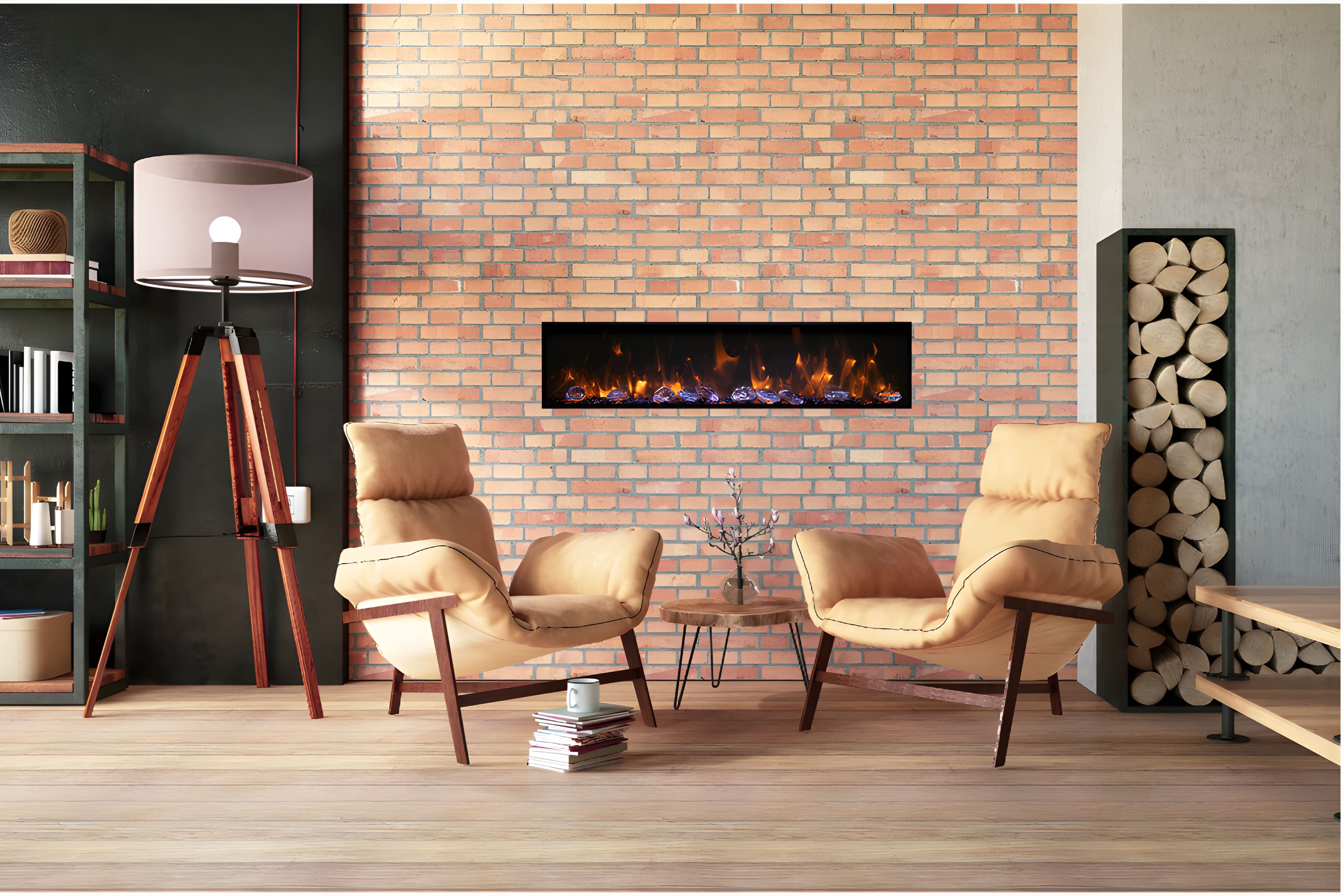 Panorama BI Deep Smart Electric Fireplace