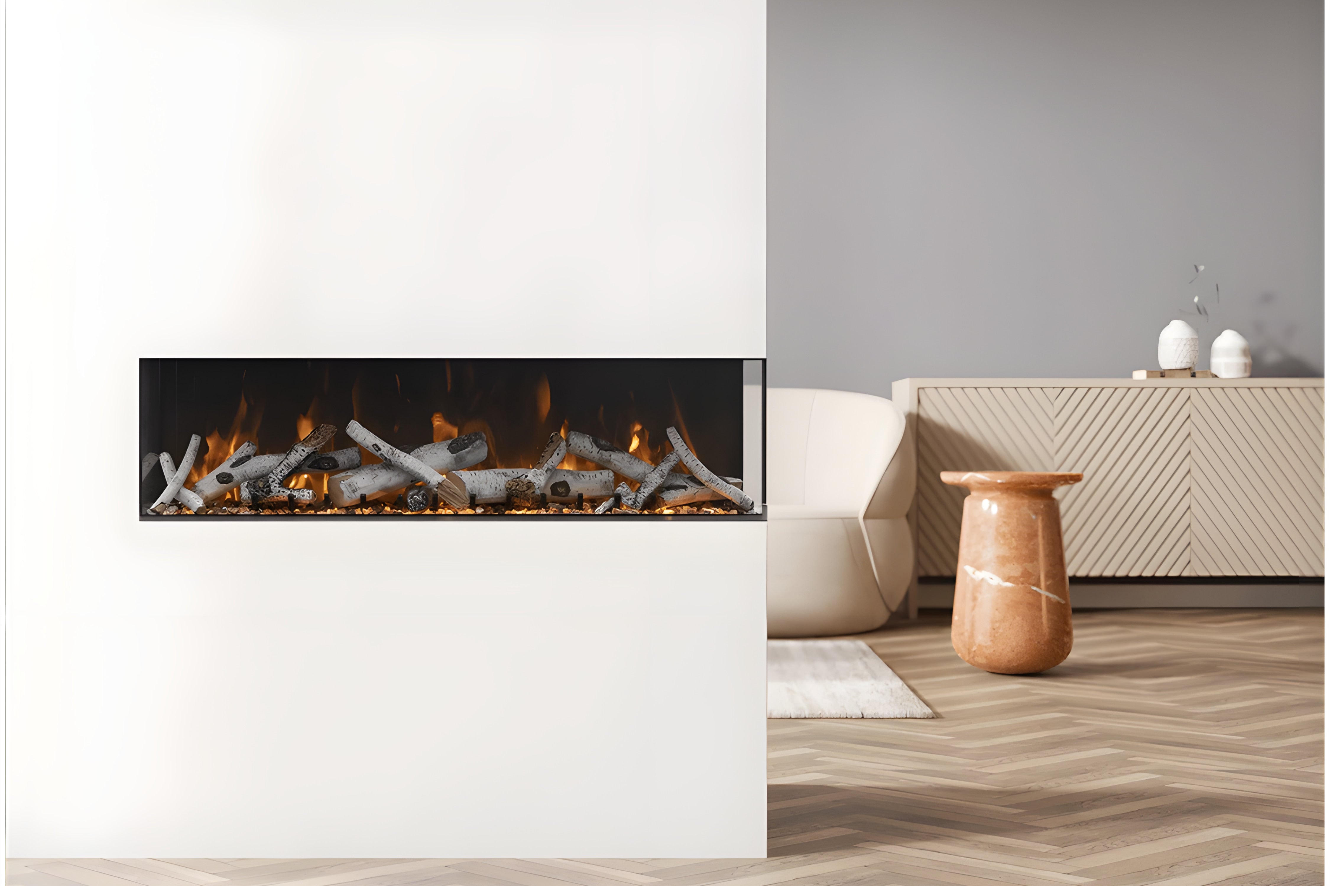 Tru View XL Deep Smart Electric Fireplace