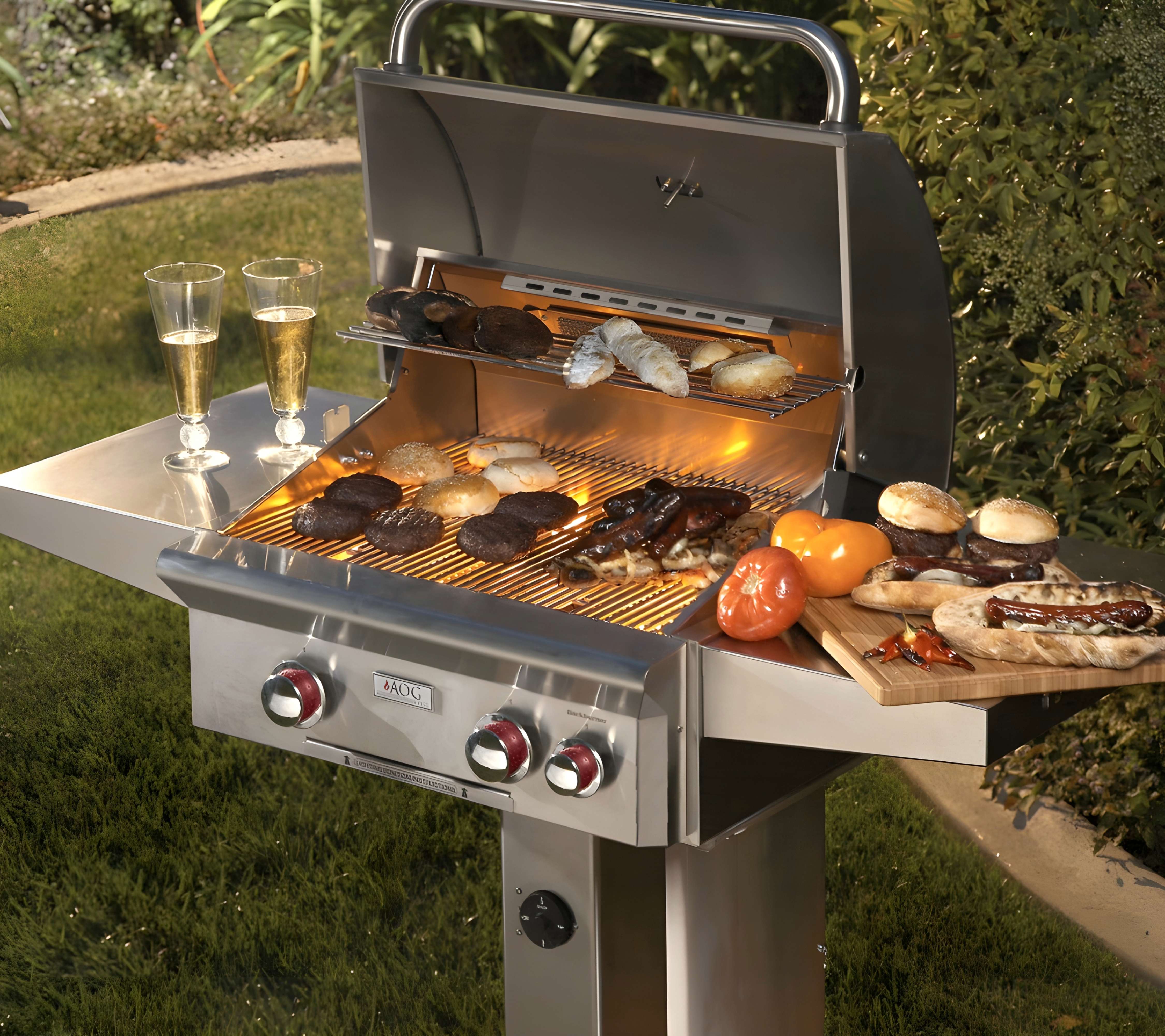 AOG 24" L Series Patio Post Grill