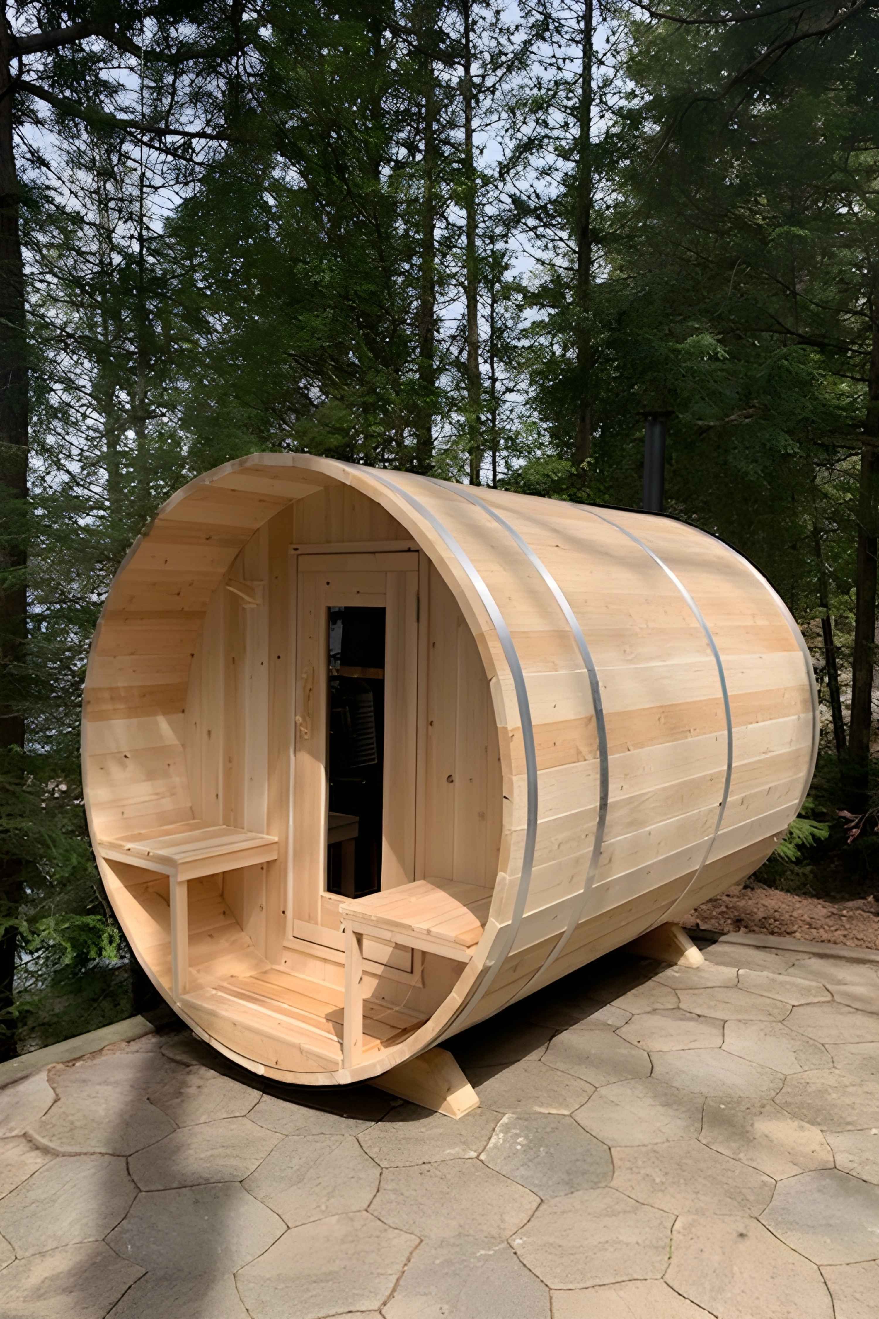 CT Serenity Barrel Sauna