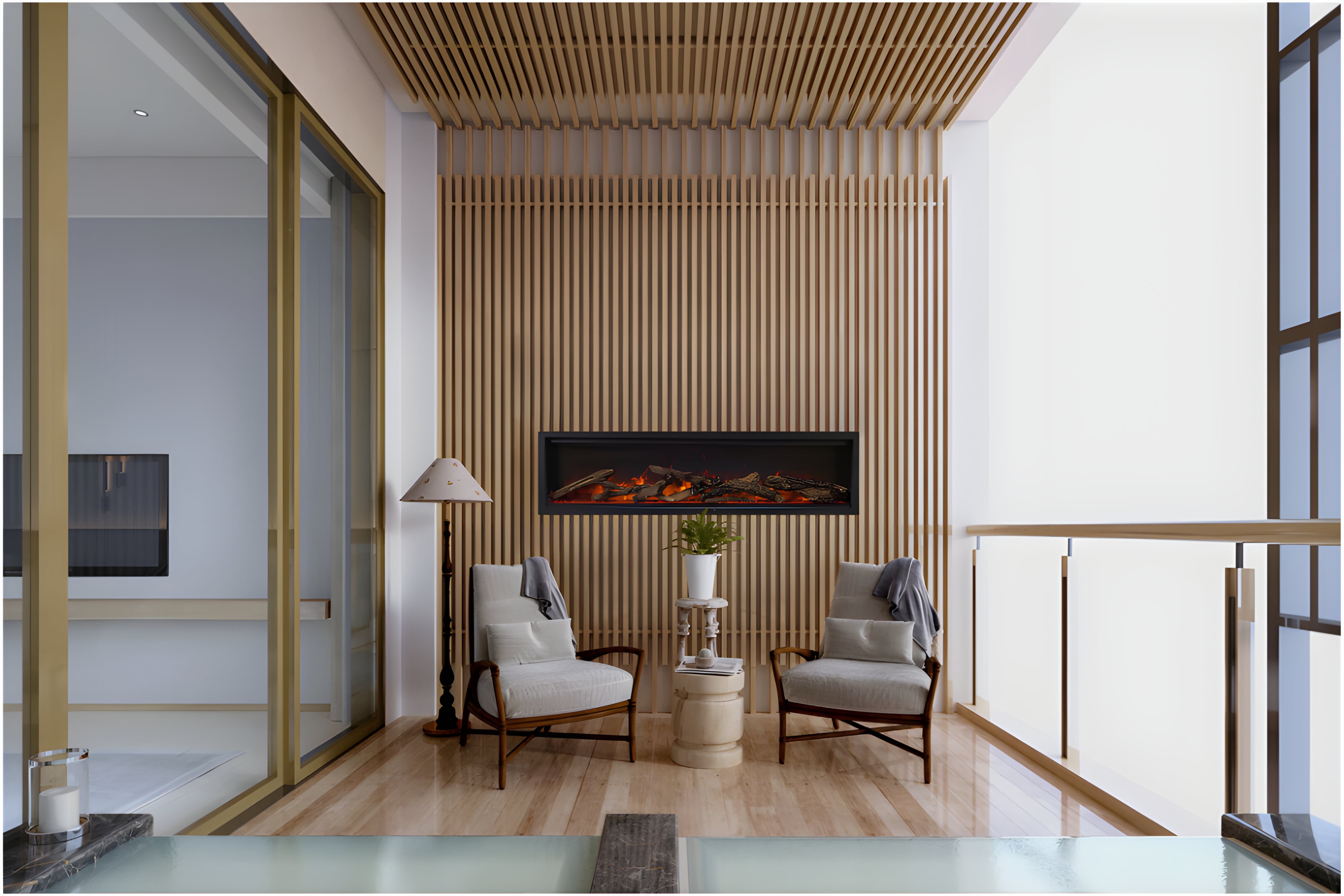 Symmetry Lumina Electric Fireplace