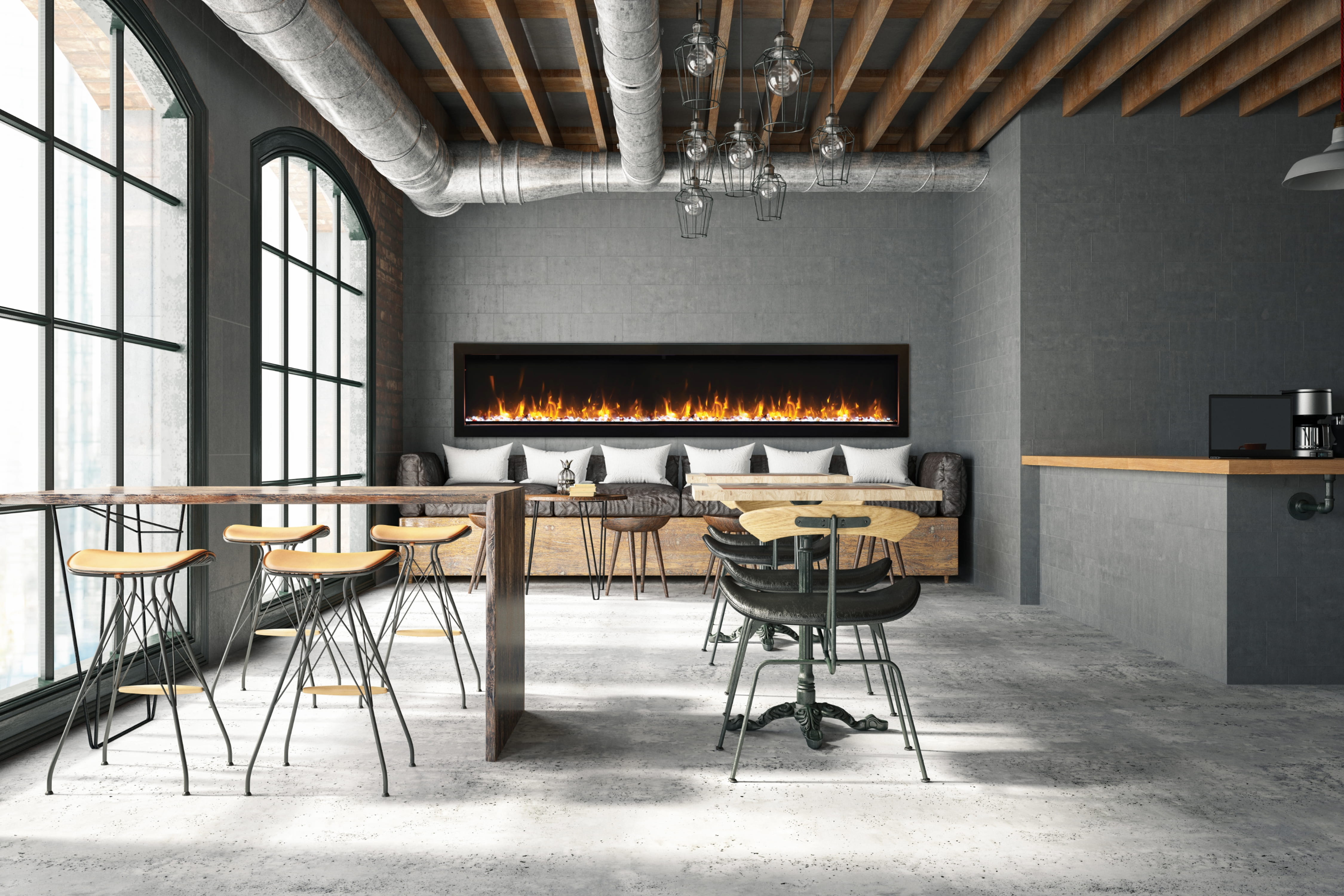 Panorama BI Deep XT Smart Electric Fireplace