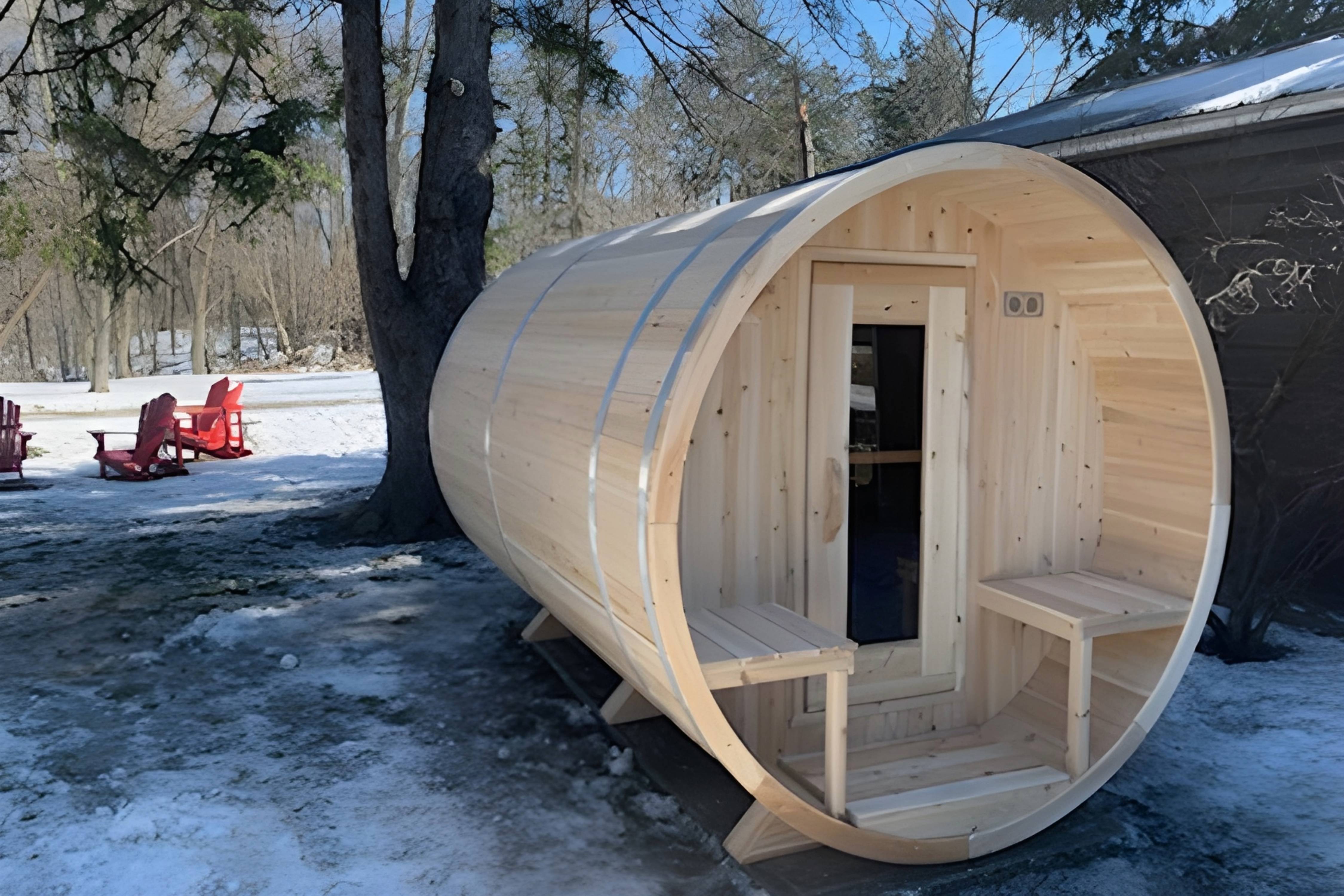 CT Serenity Barrel Sauna