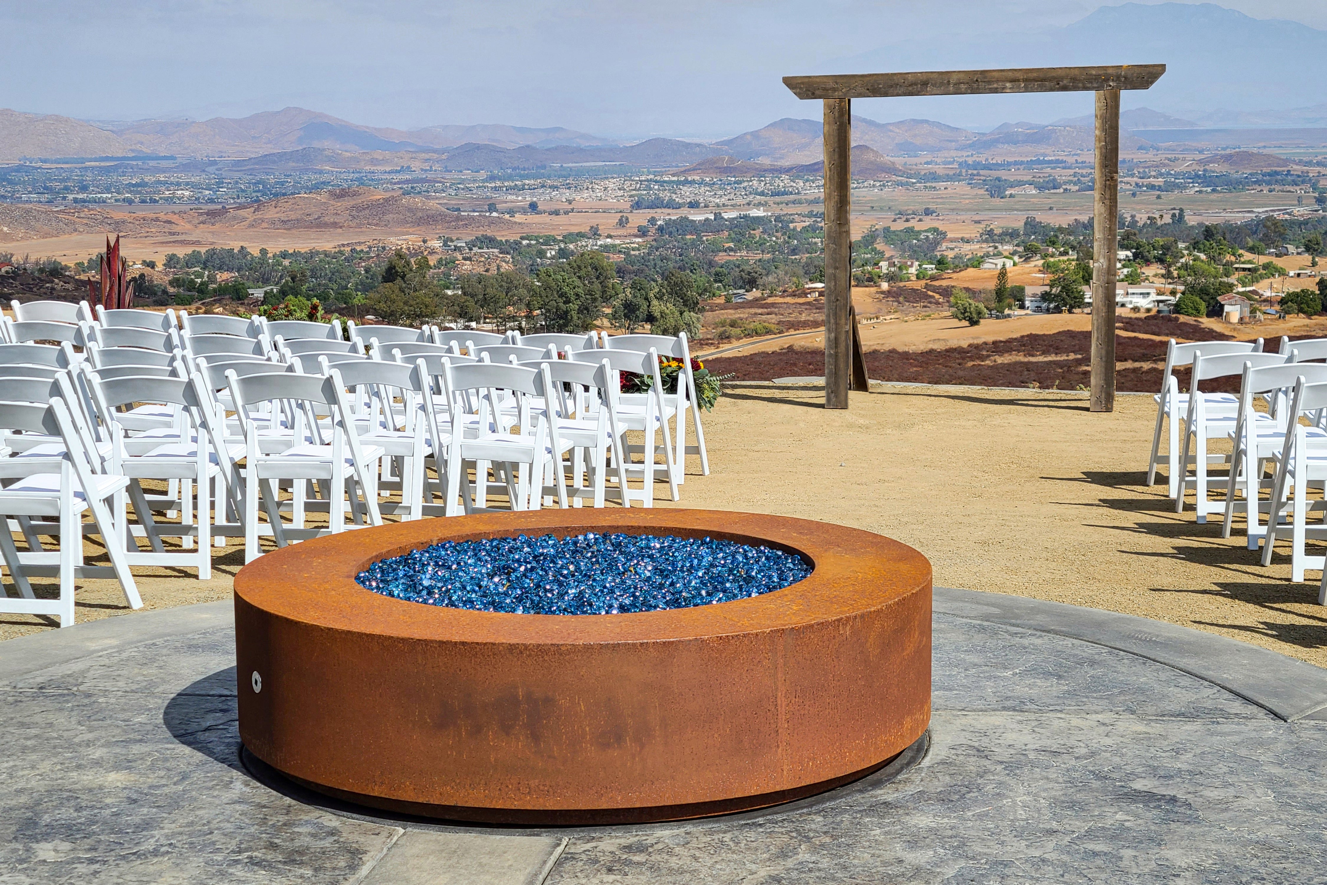 Unity Fire Pit | Corten Steel
