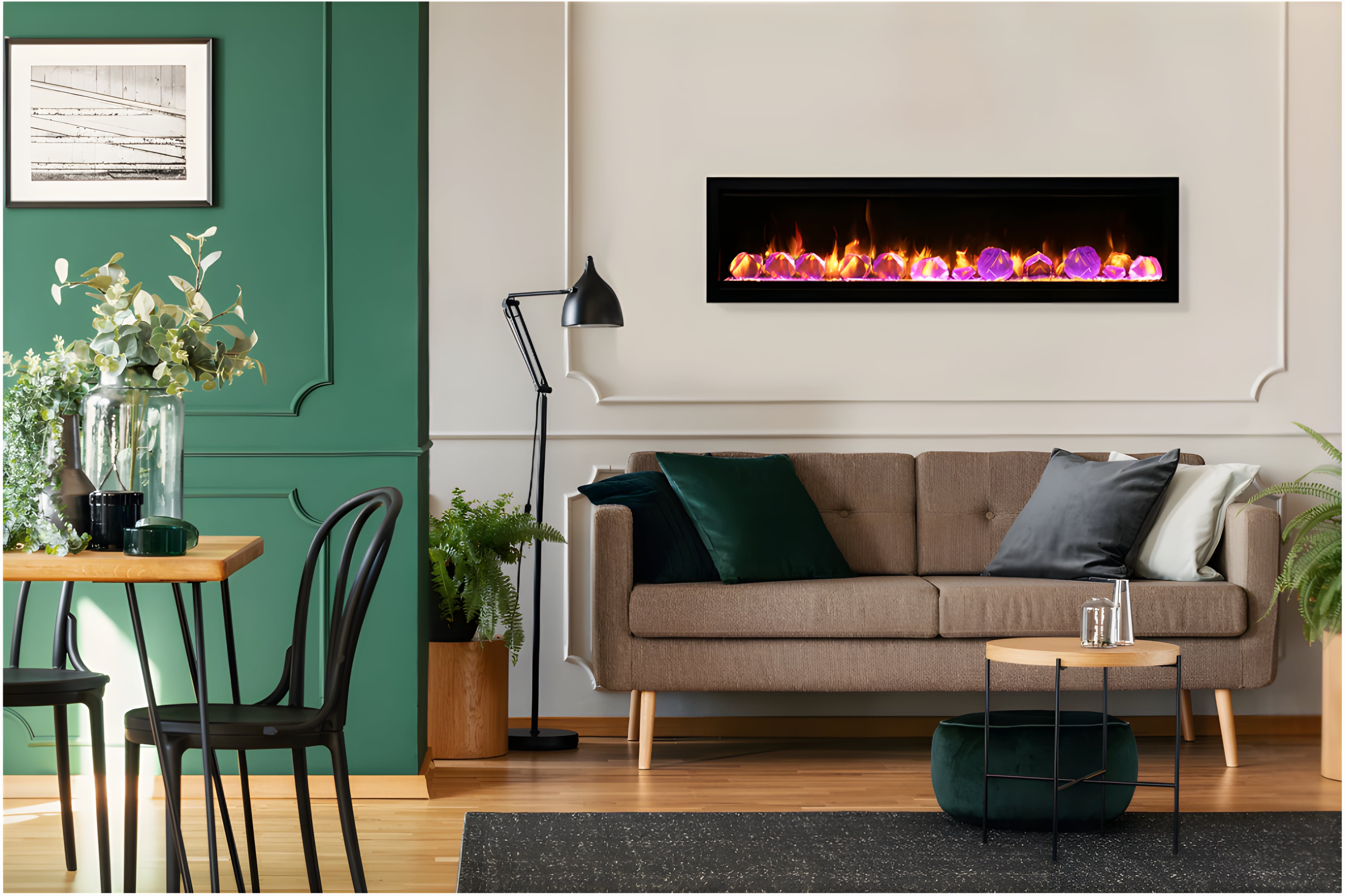 Symmetry Lumina Electric Fireplace