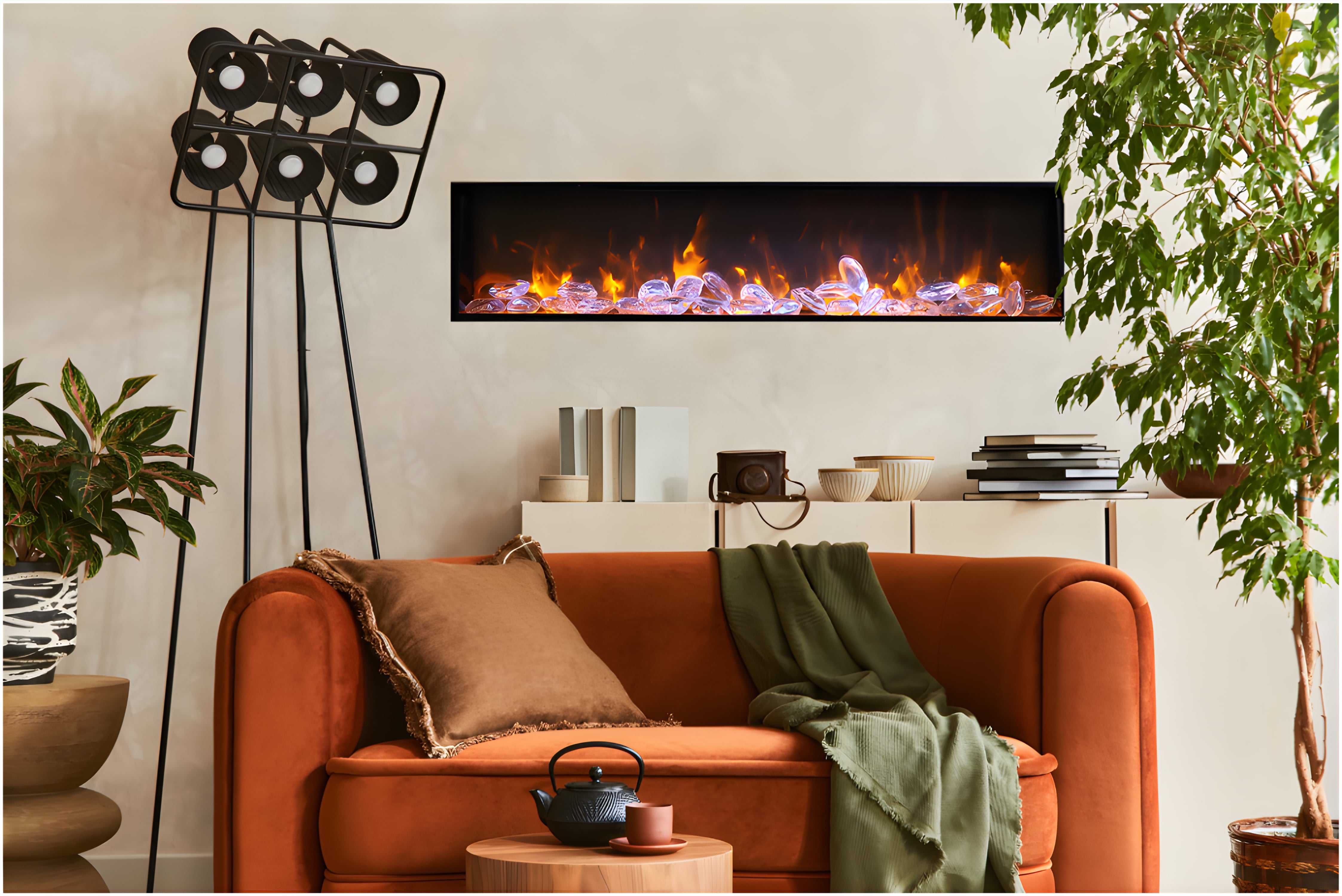 Panorama BI Deep Smart Electric Fireplace