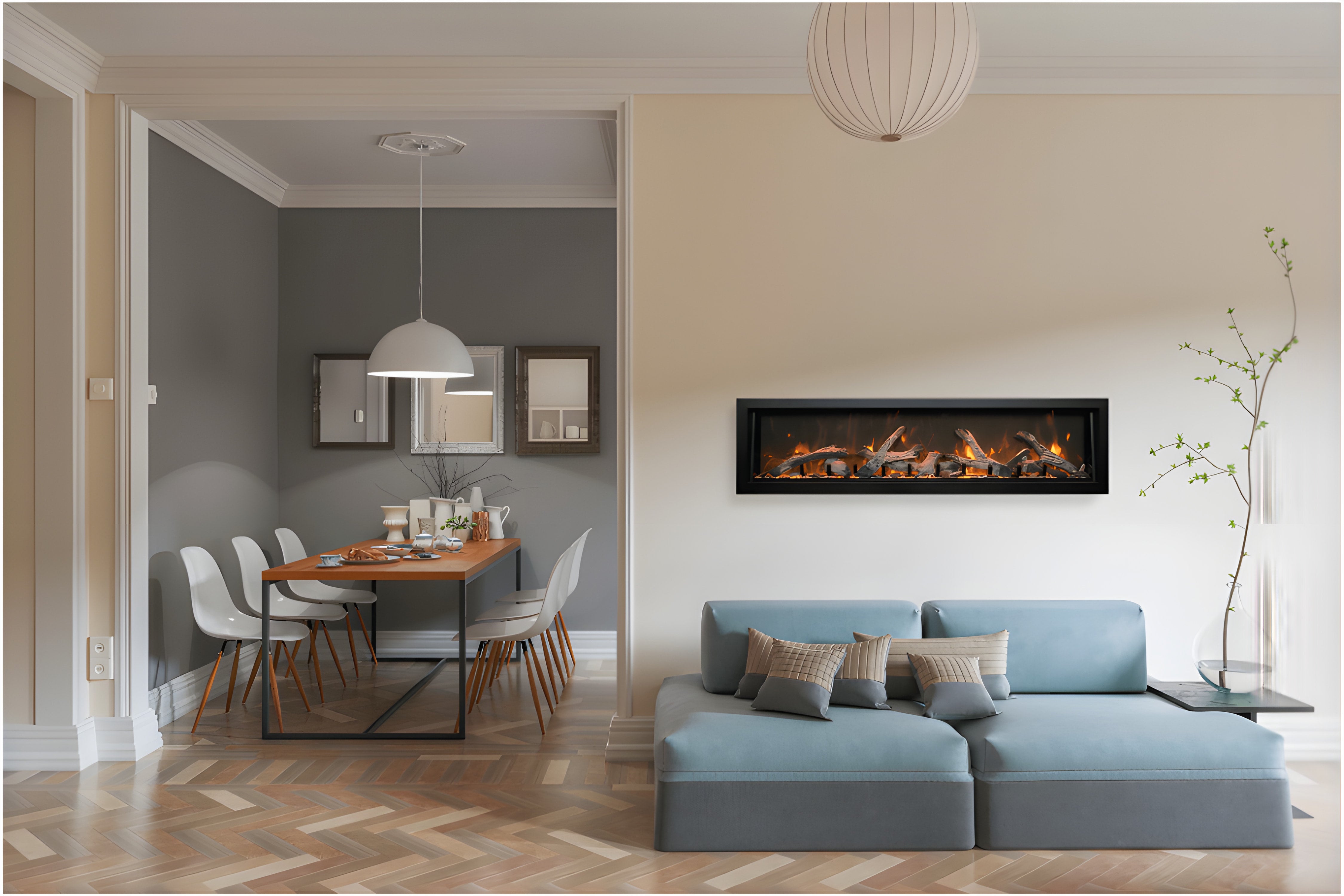 Panorama BI Deep Smart Electric Fireplace