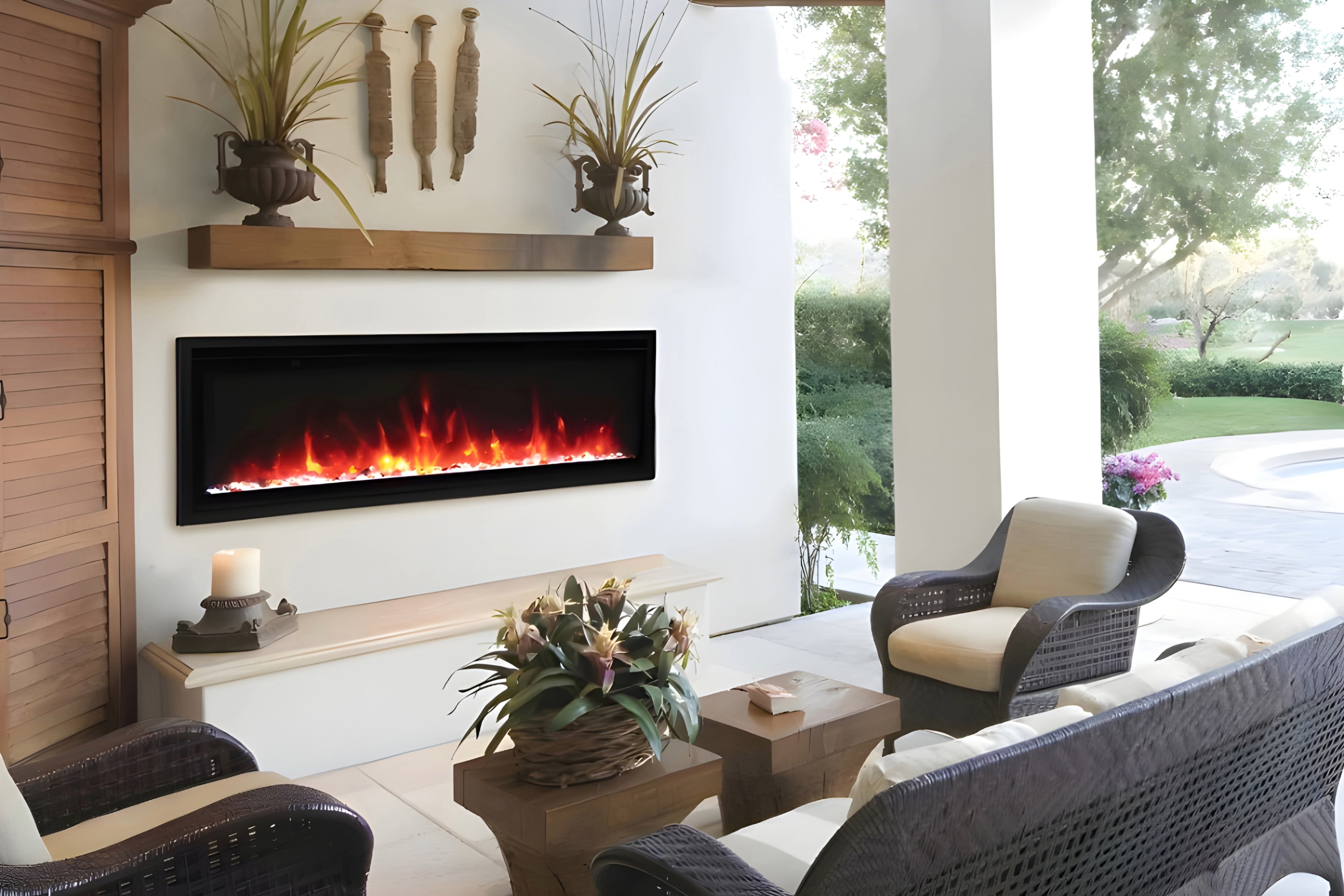Panorama BI Deep XT Smart Electric Fireplace
