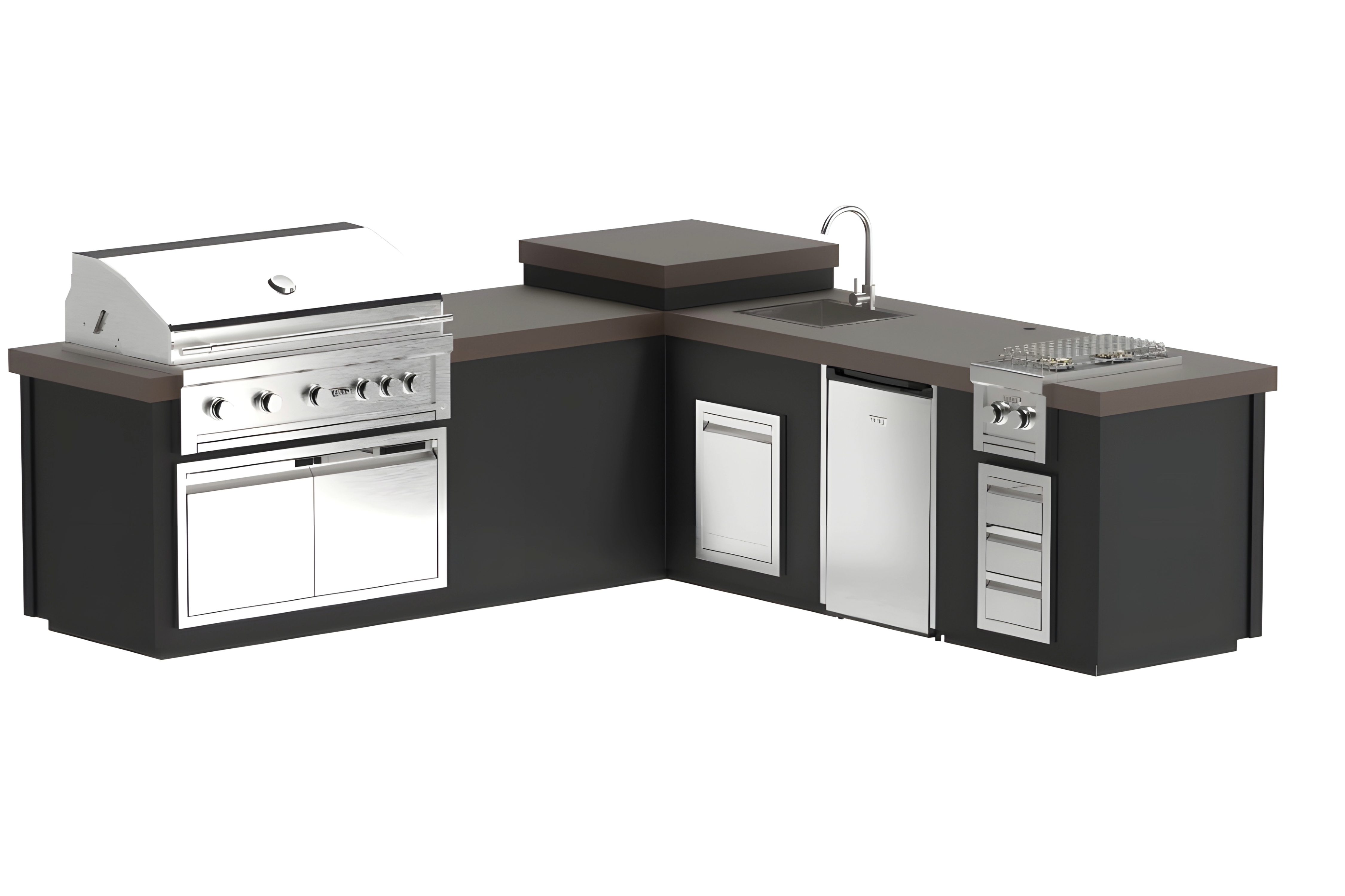 Maestro 112L B Outdoor Kitchen
