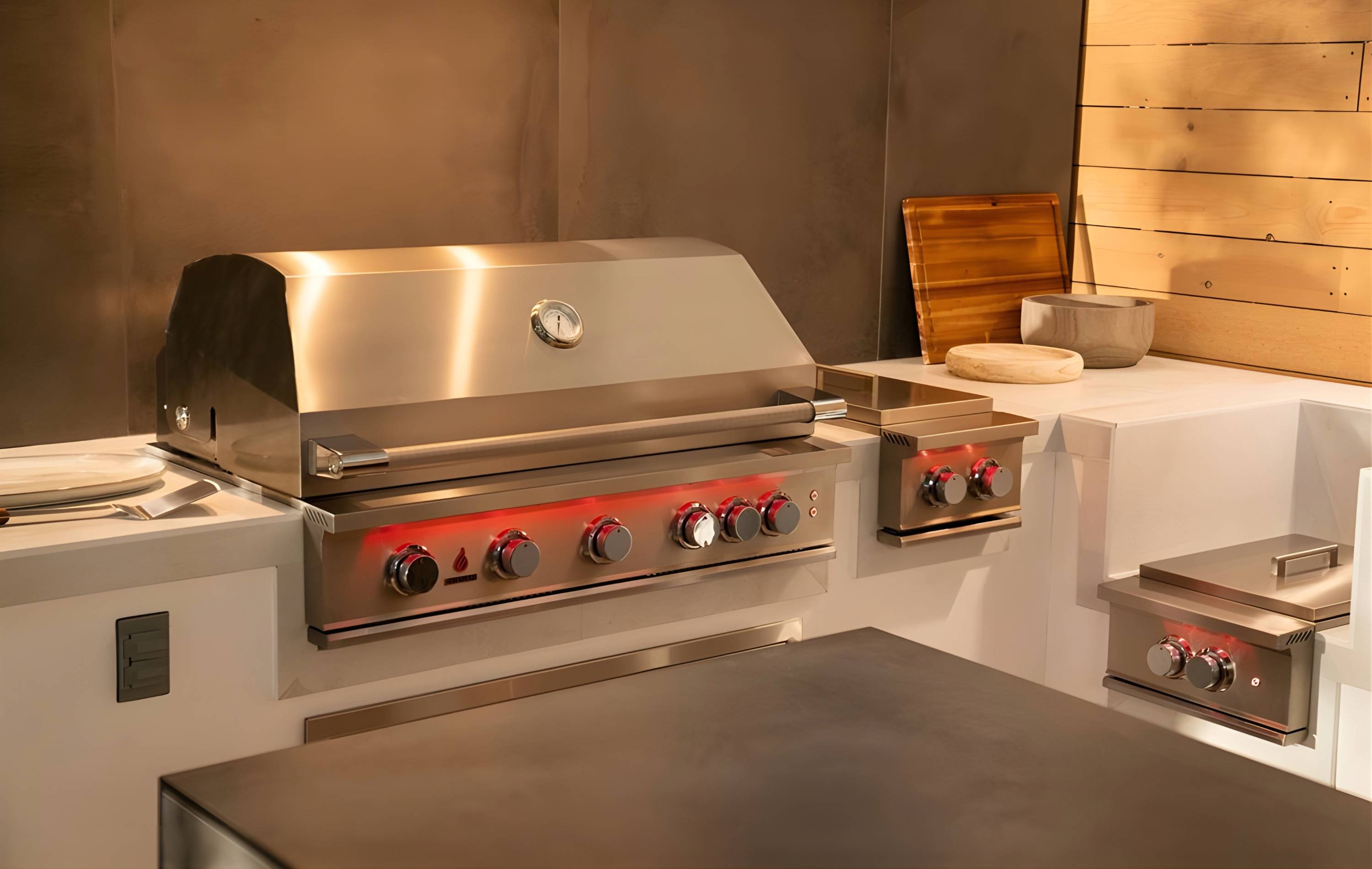 TrueFlame 40" 5 Burner Gas Grill