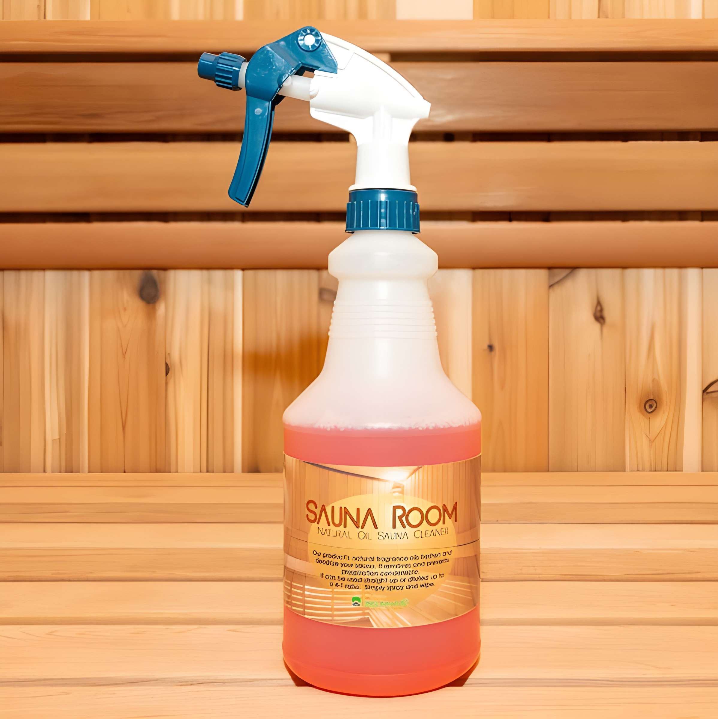 Copper Sauna Bucket & Cleaner Set