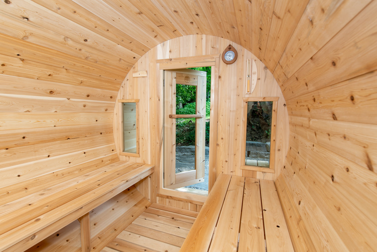 Tranquility Barrel Sauna