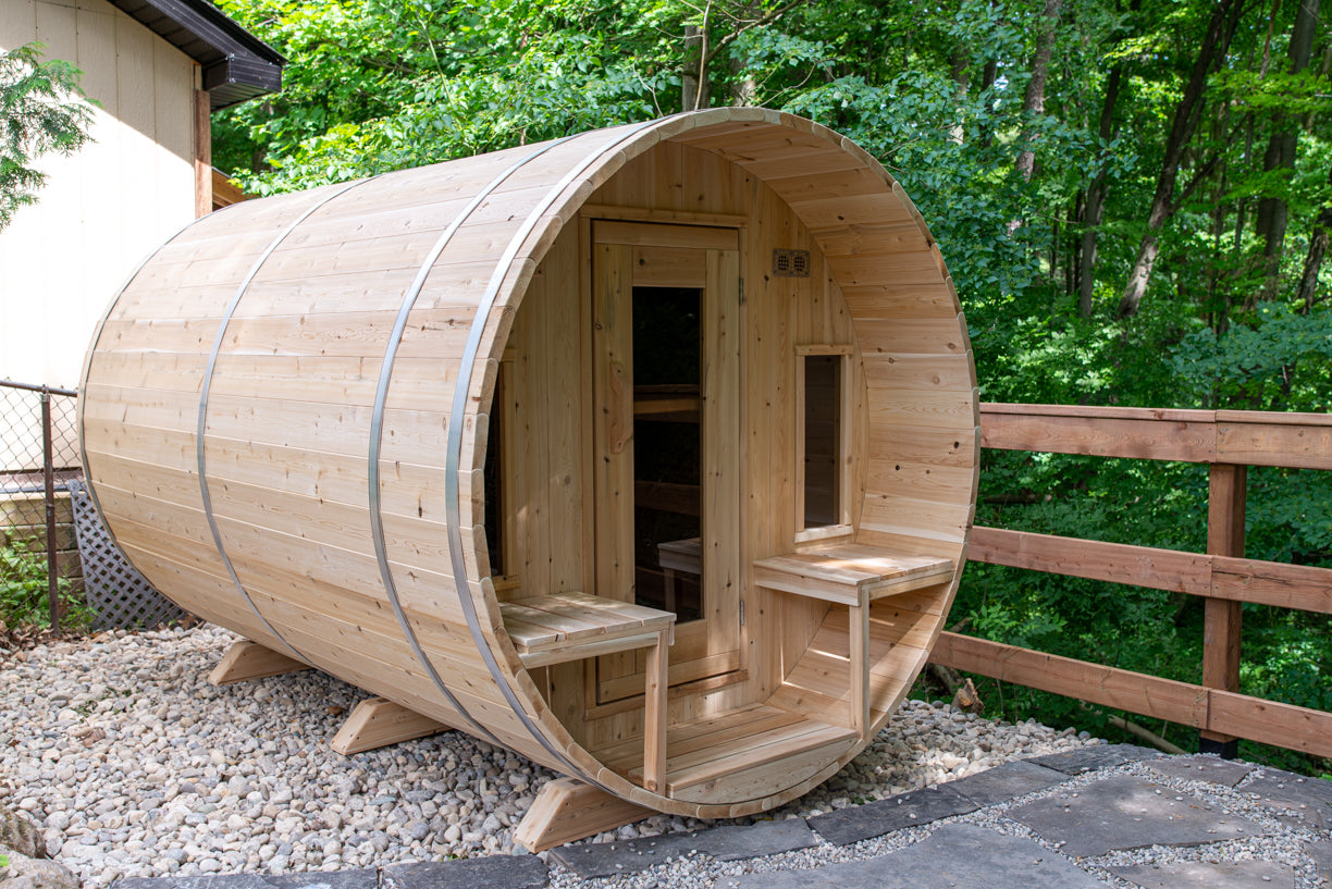 Tranquility Barrel Sauna