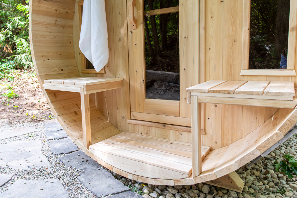 Tranquility Barrel Sauna