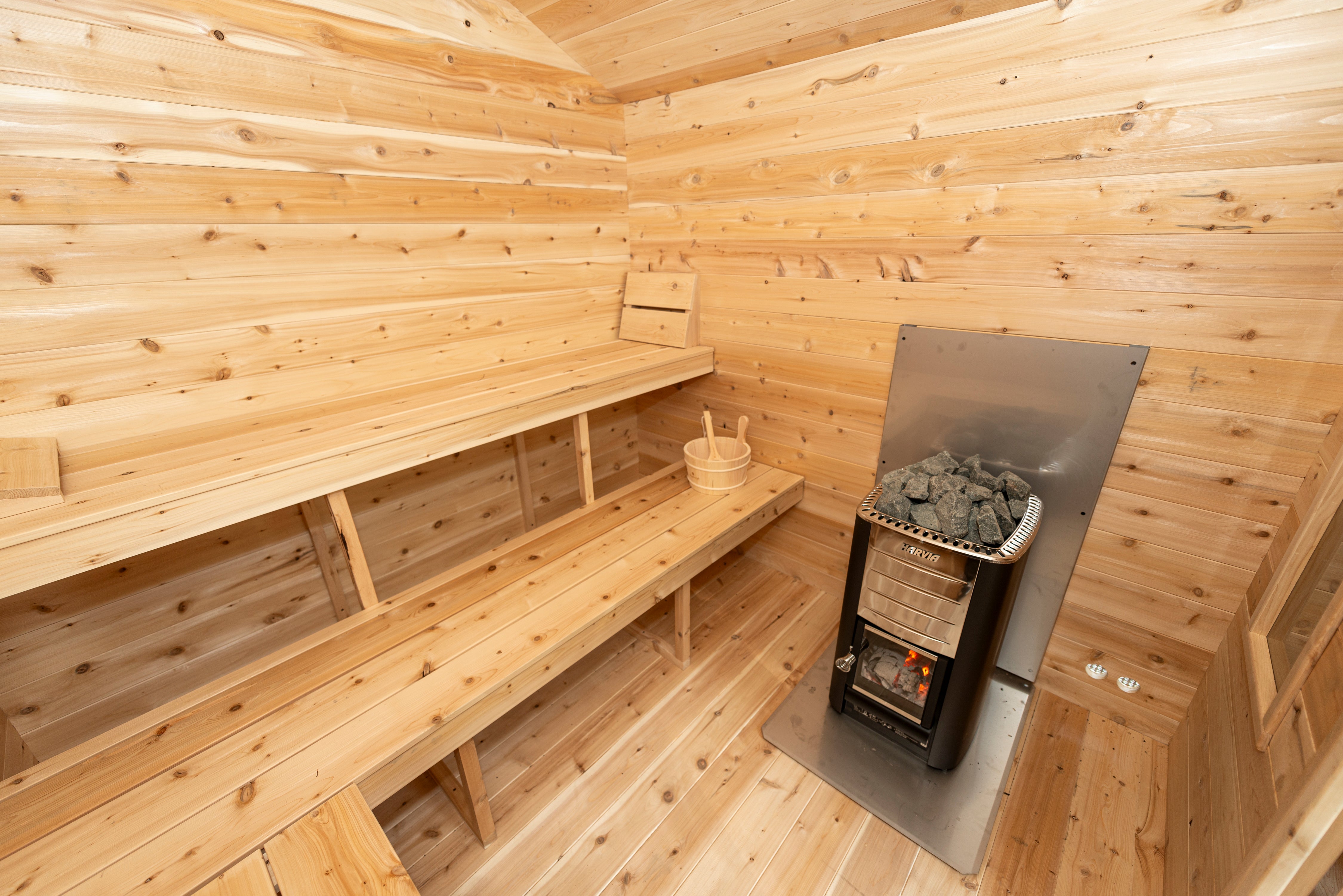 Georgian Cabin Sauna with Changeroom