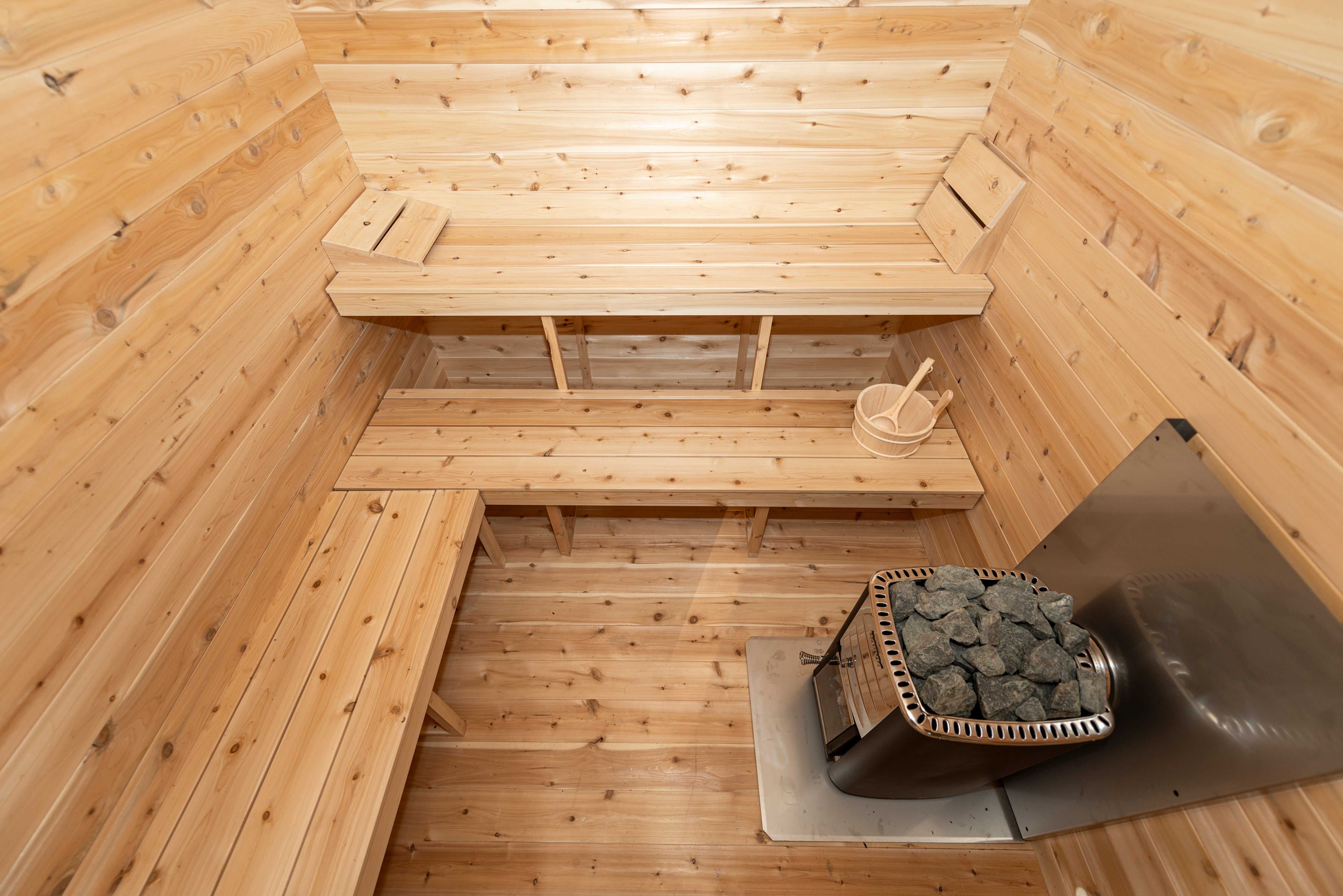 Georgian Cabin Sauna with Changeroom