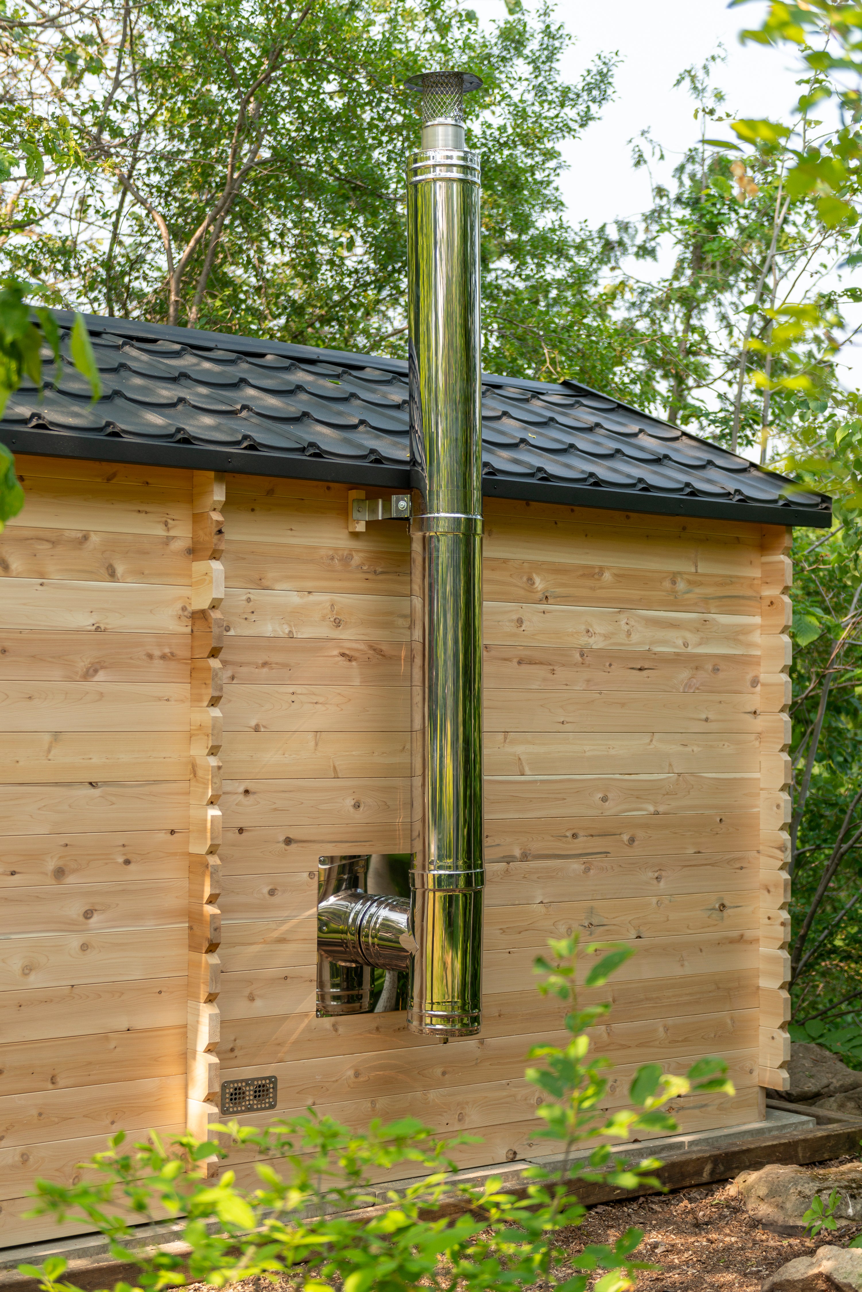 Georgian Cabin Sauna with Changeroom