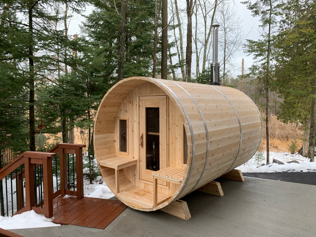 Tranquility Barrel Sauna