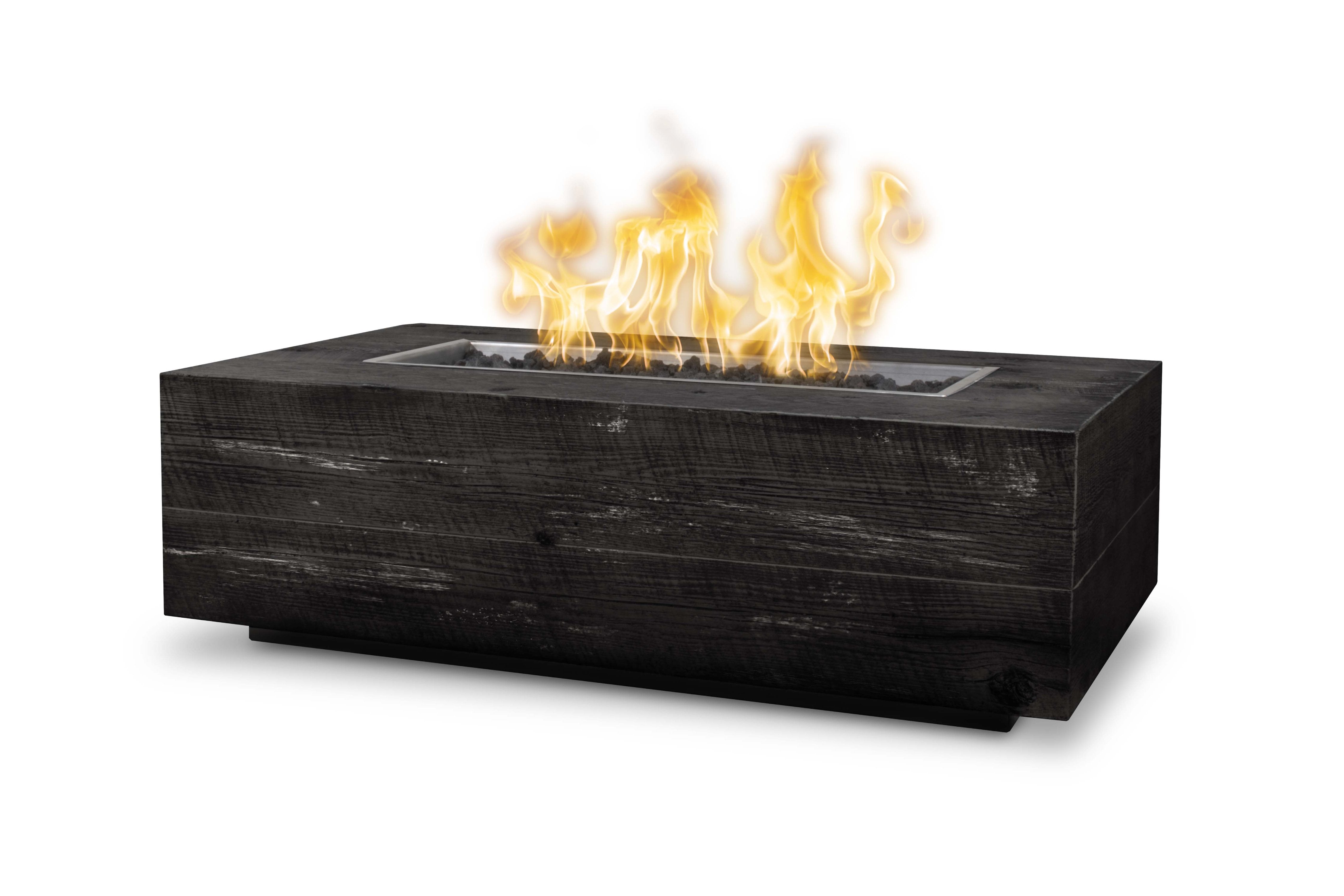 Coronado Fire Pit | GFRC Woodgrain