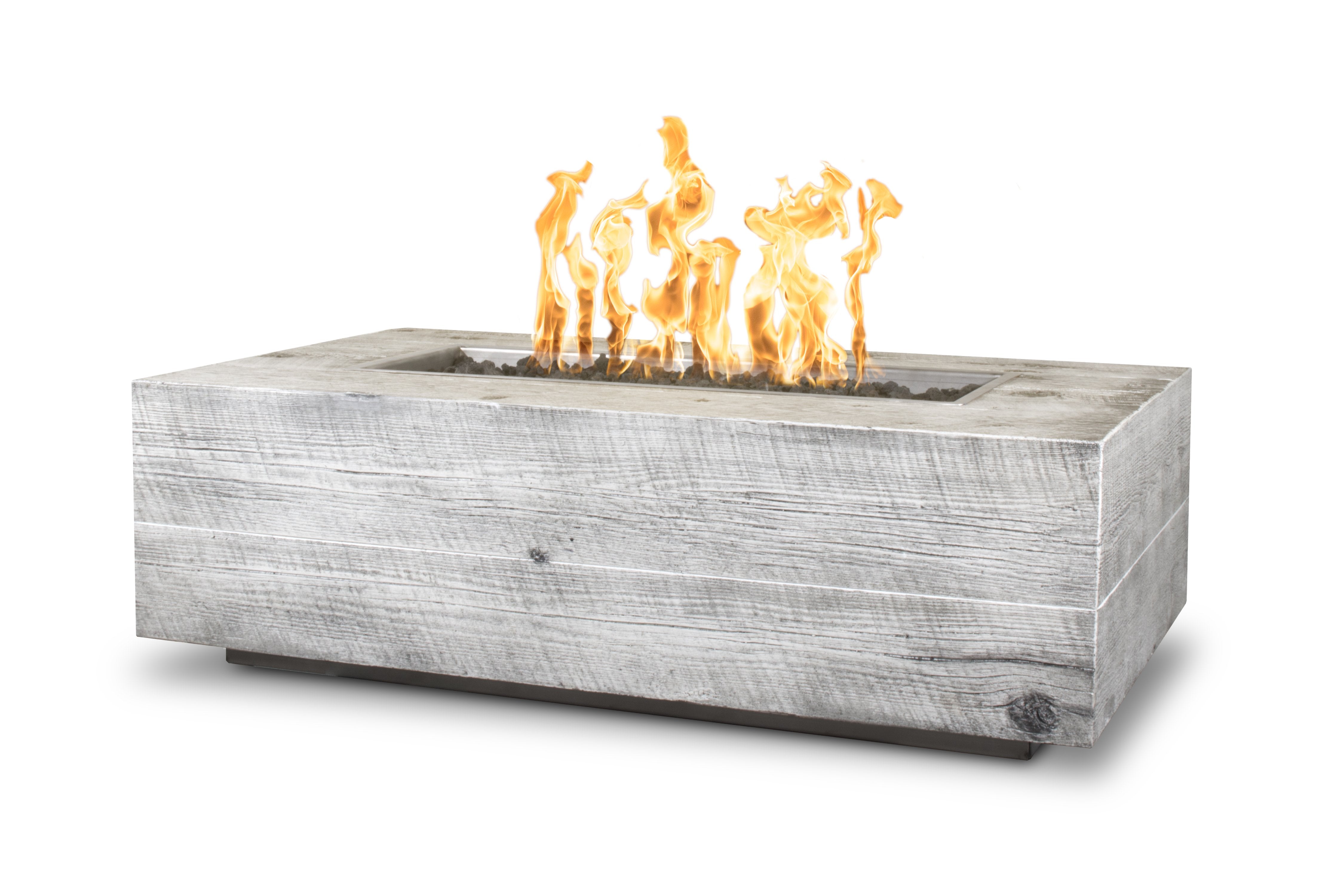 Coronado Fire Pit | GFRC Woodgrain