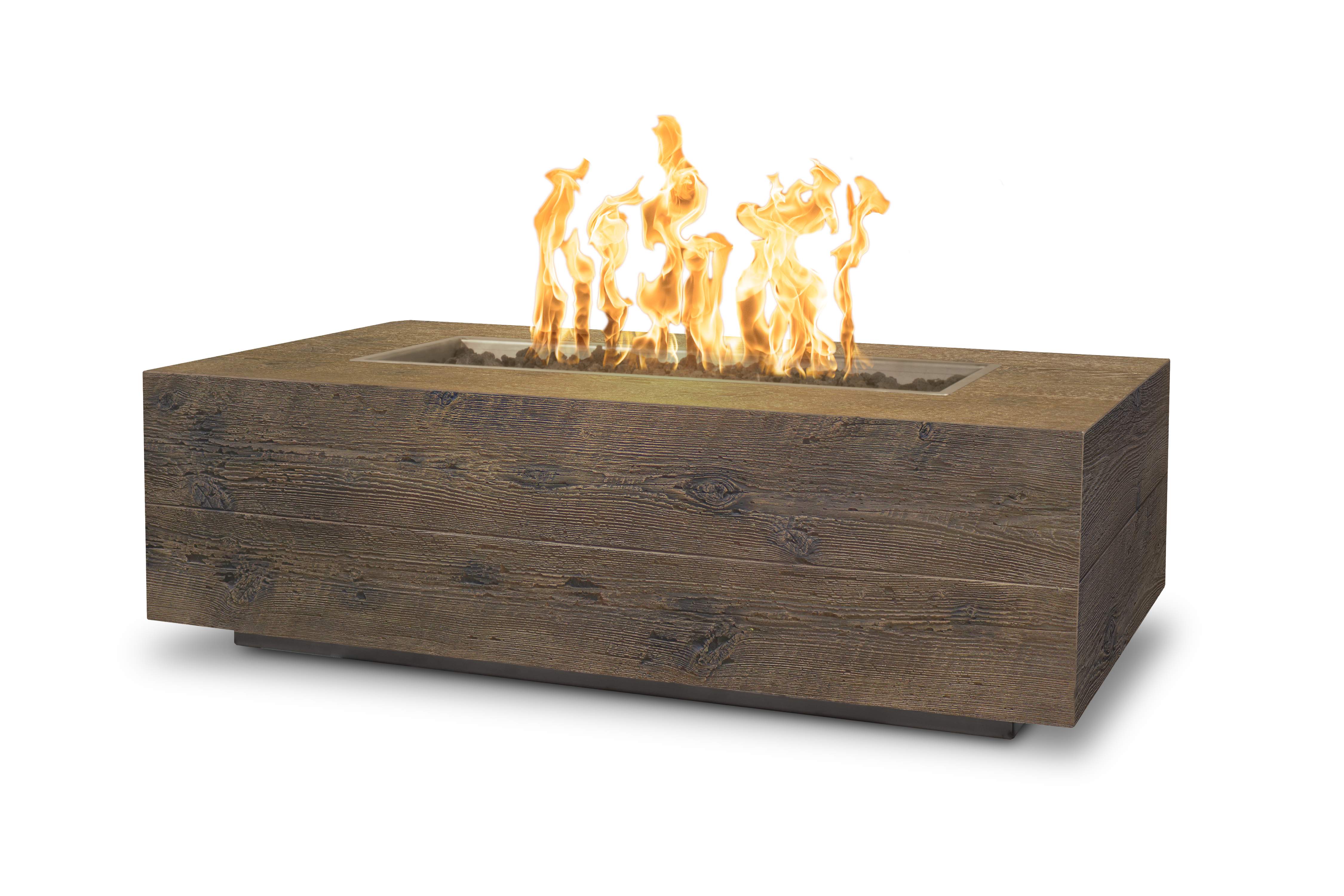 Coronado Fire Pit | GFRC Woodgrain