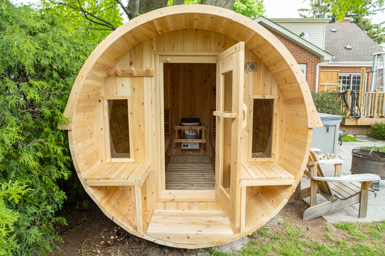 Tranquility Barrel Sauna