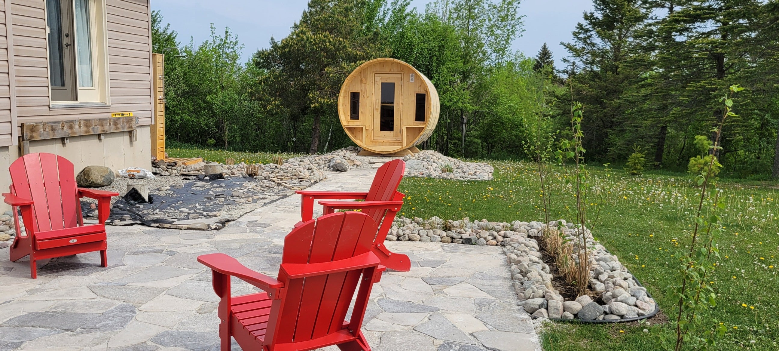 Tranquility Barrel Sauna
