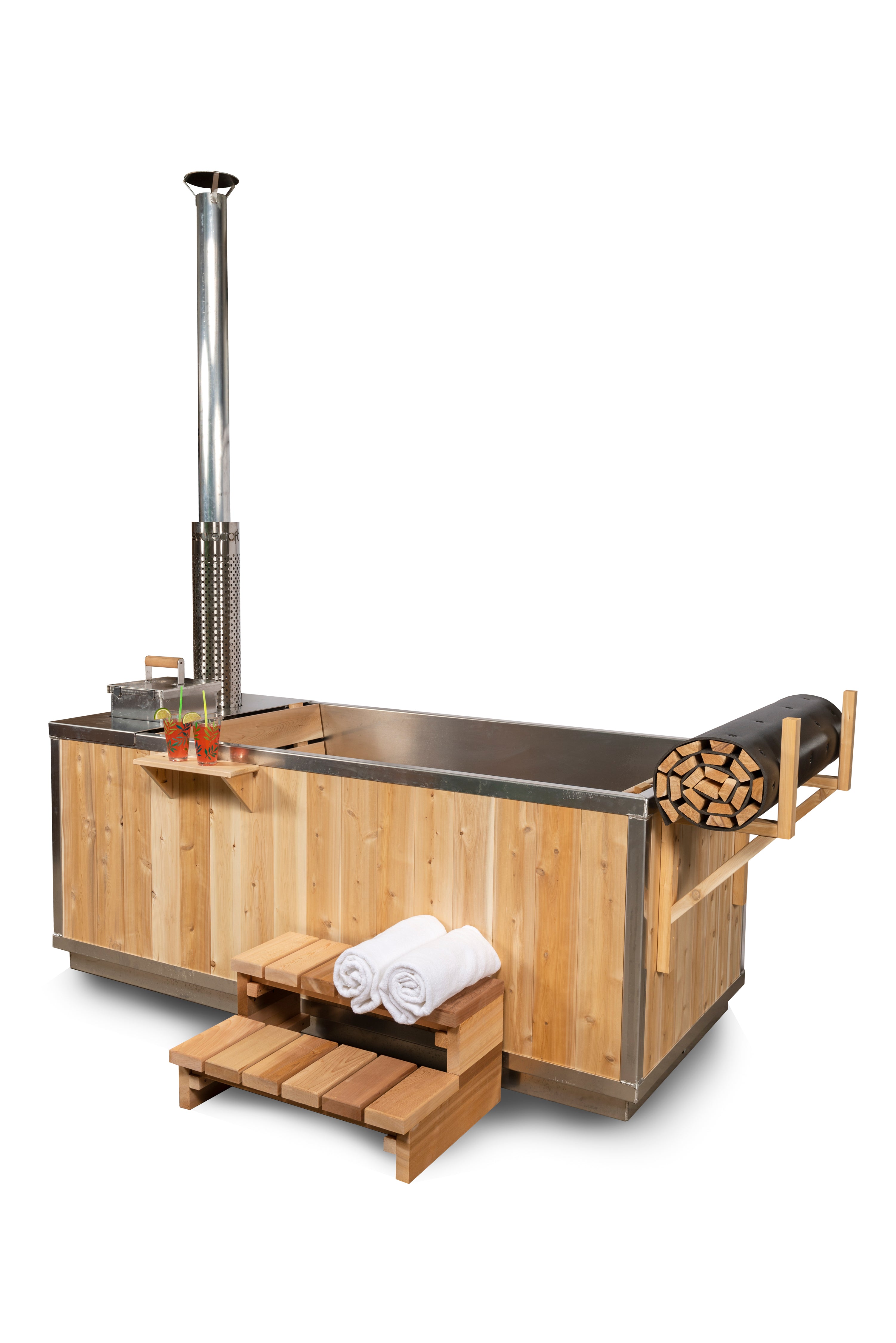 Starlight Wood Burning Hot Tub