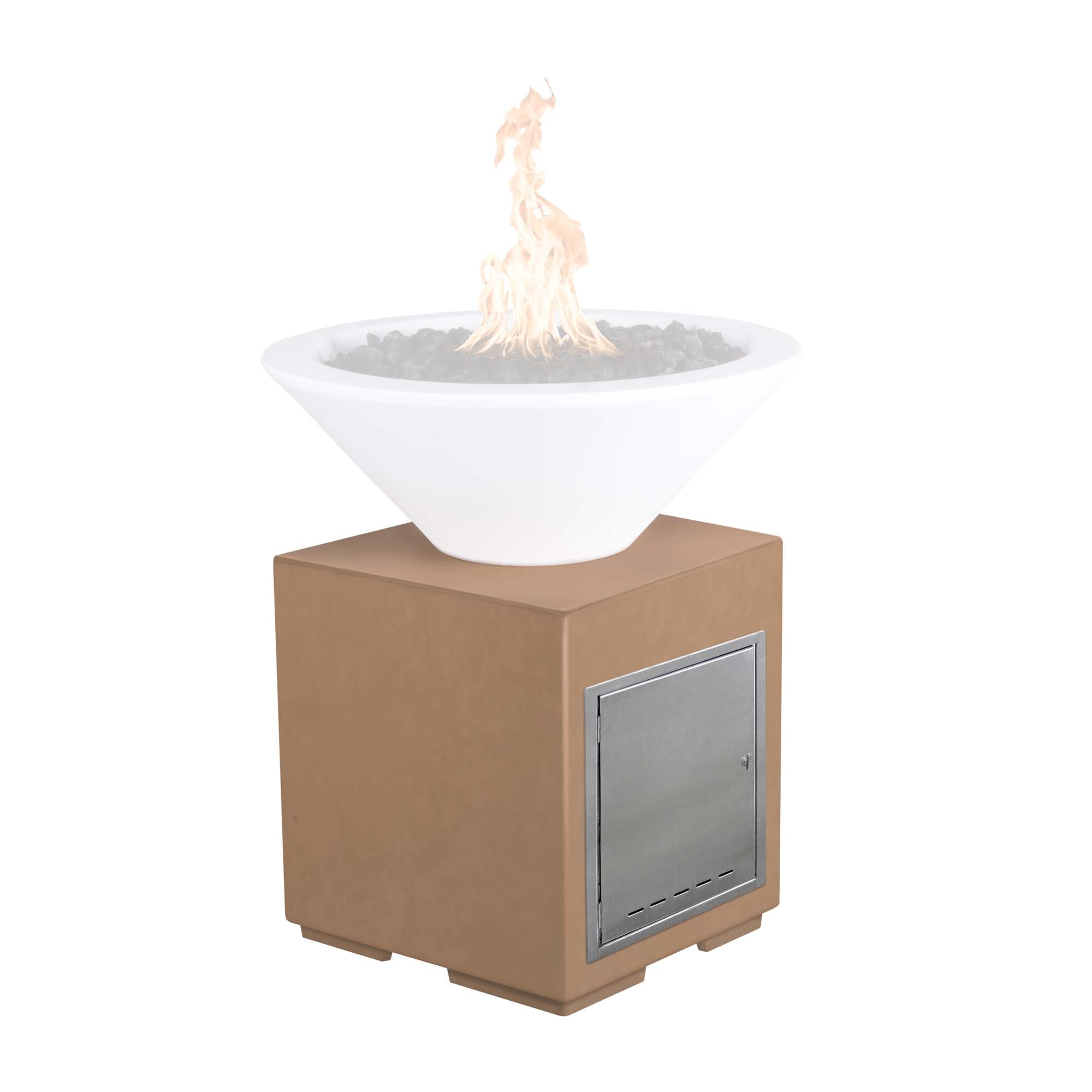 GFRC Concrete Pedestal with Access Door