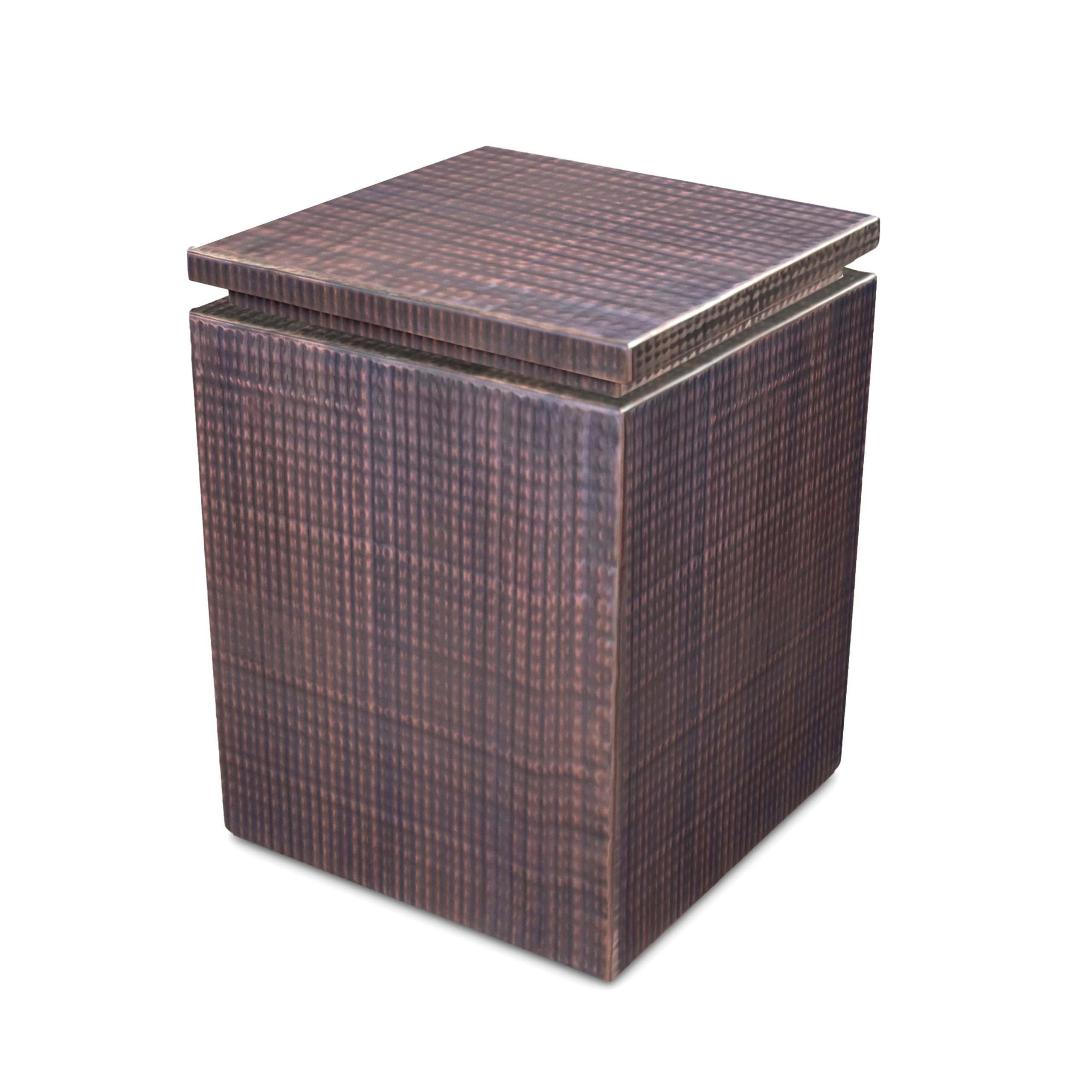 Copper Propane Tank Enclosure – Removable Top