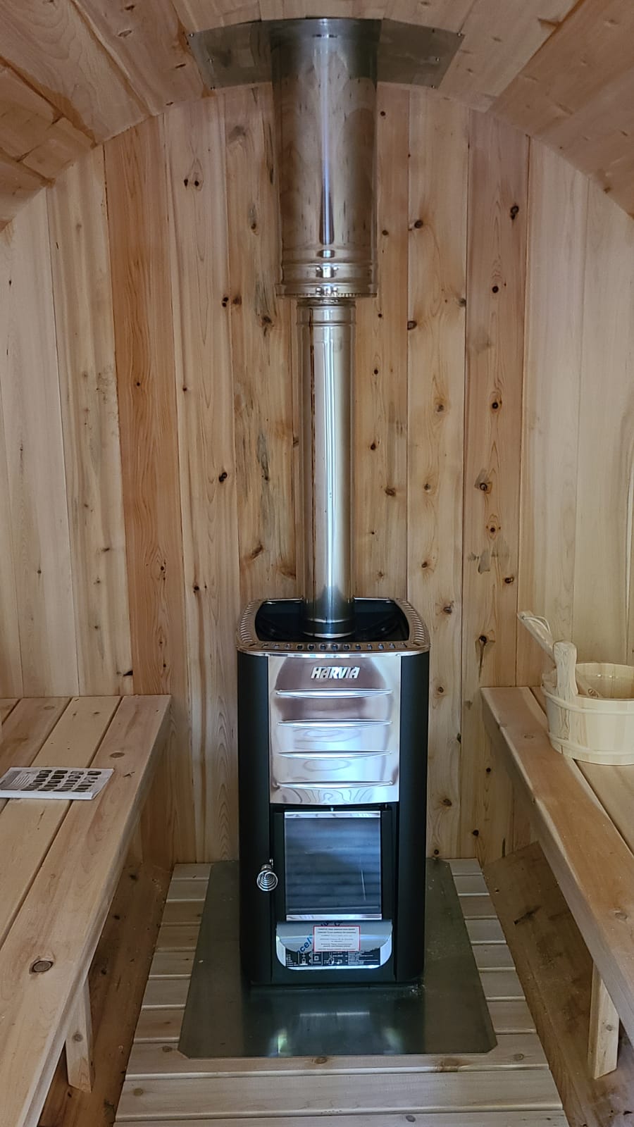 Tranquility Barrel Sauna