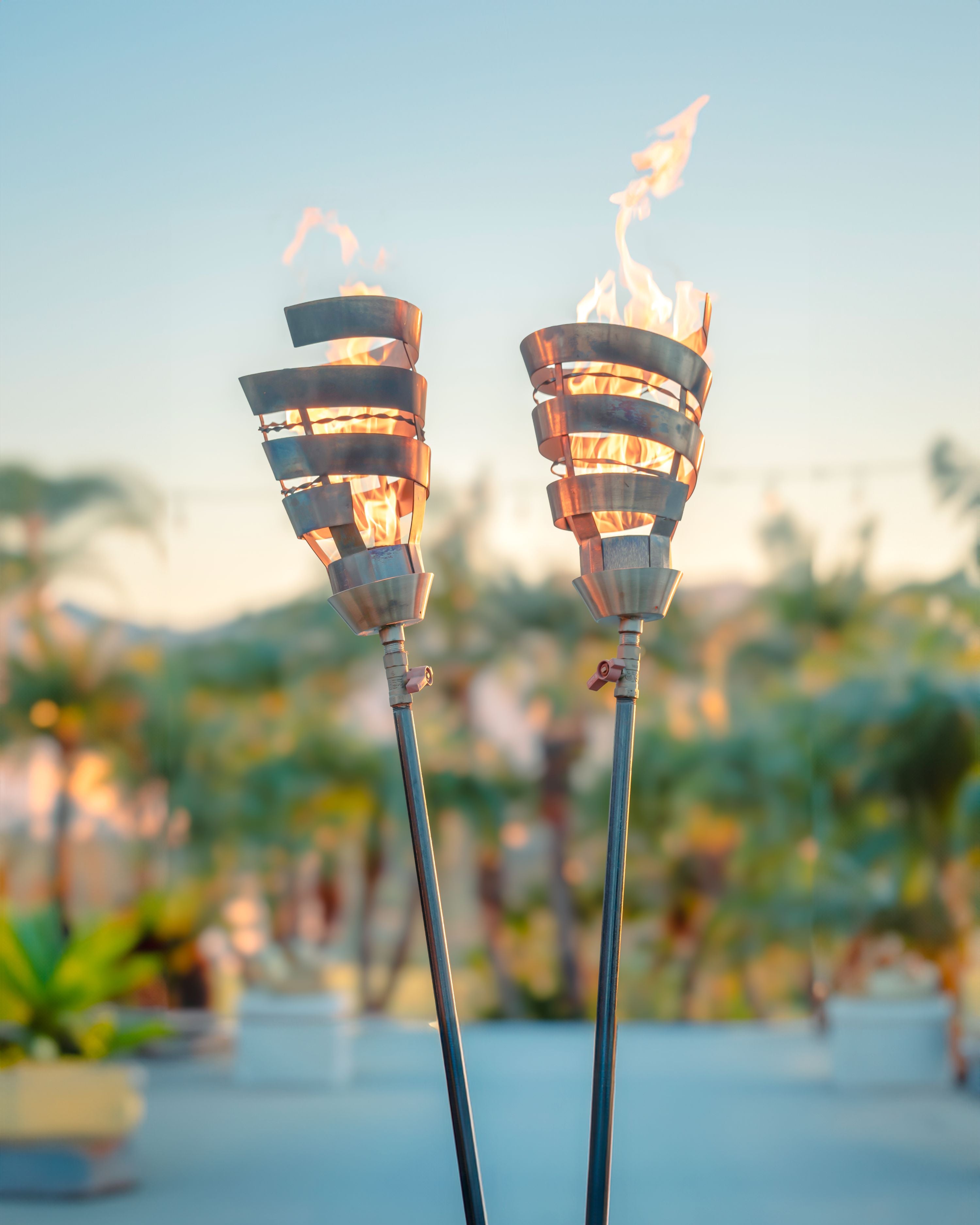 Spiral Fire Torch