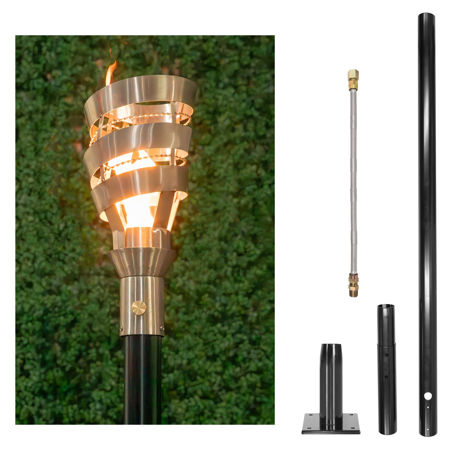 Spiral Fire Torch