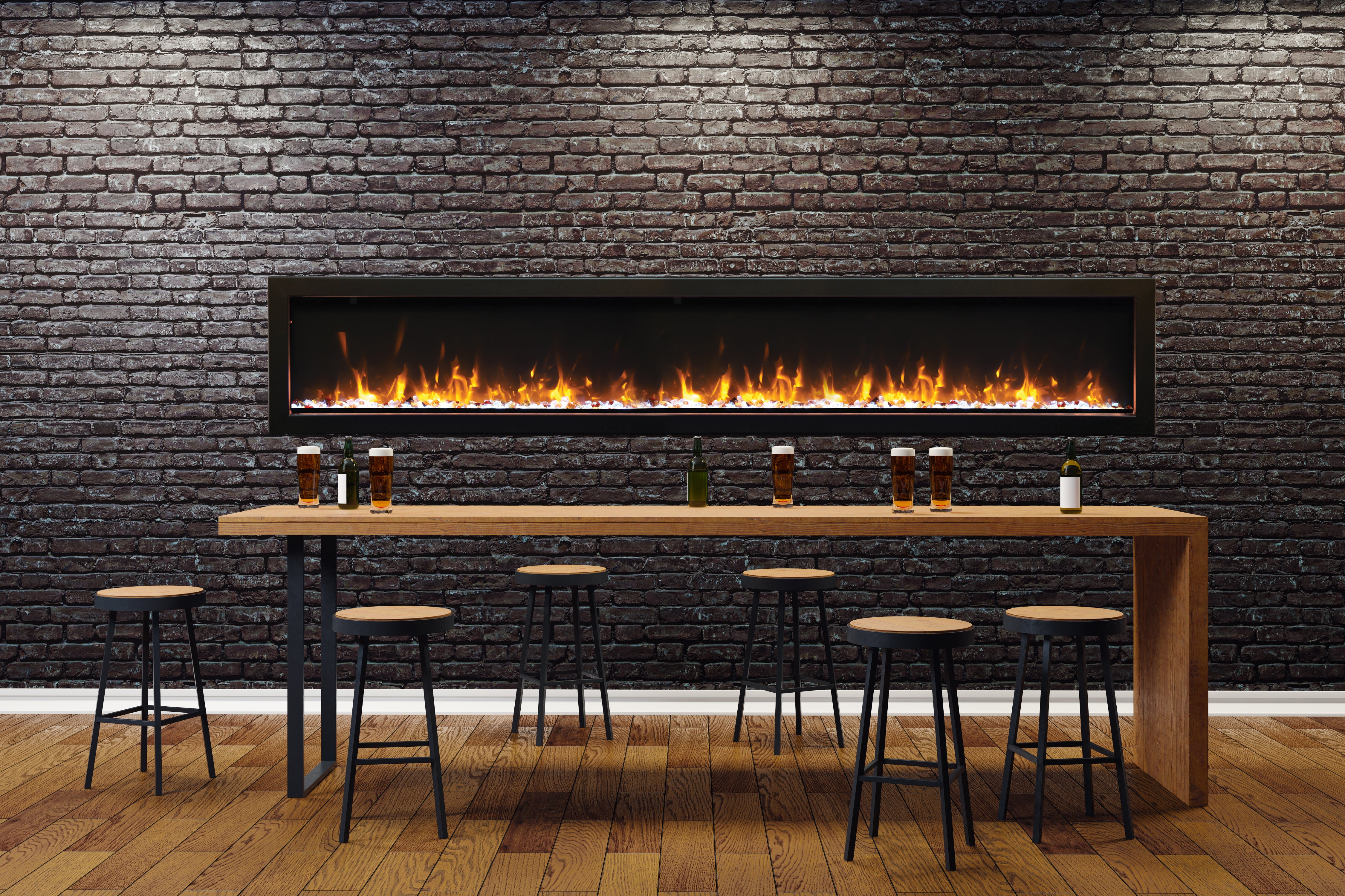 Panorama BI Slim Smart Electric Fireplace