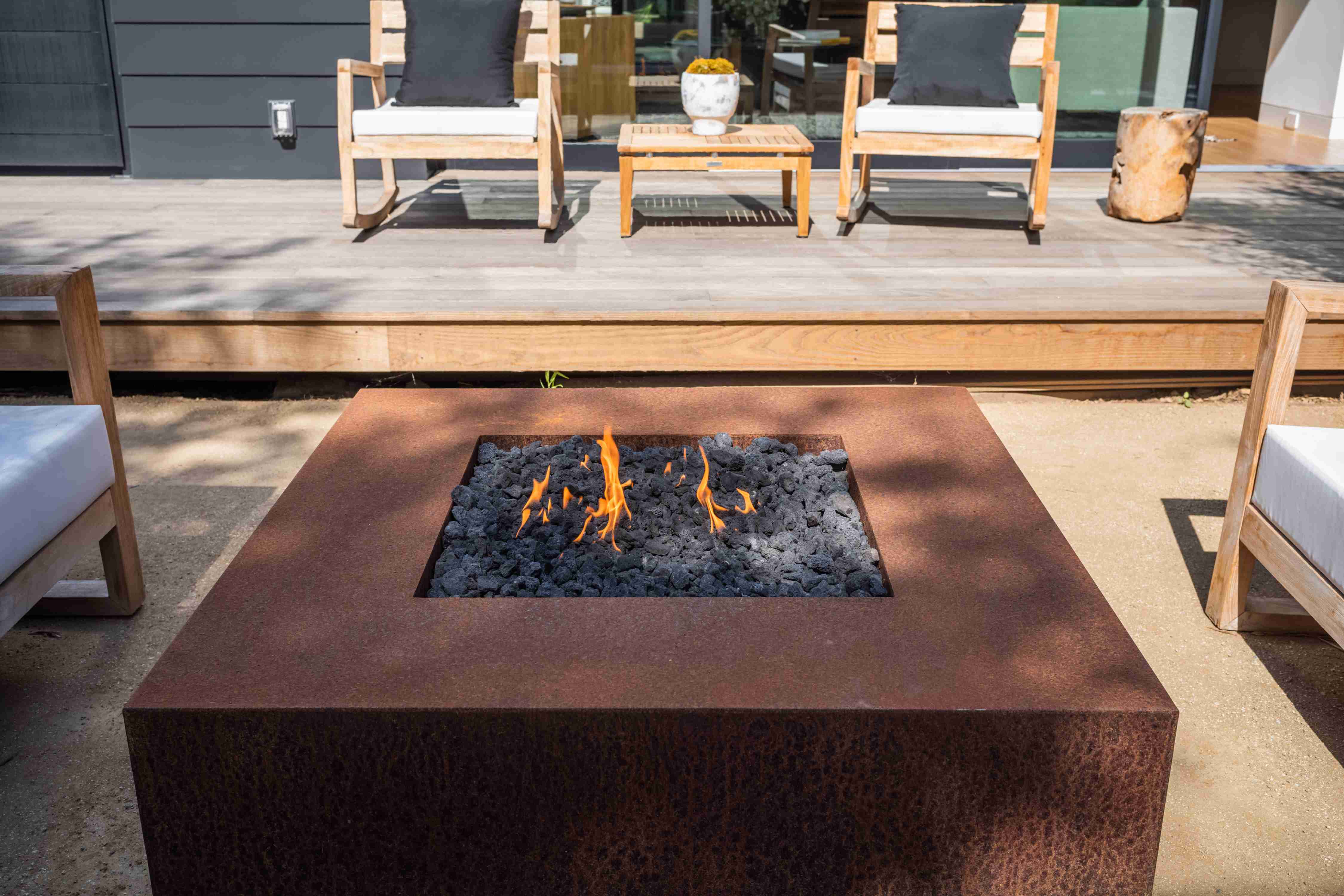Cabo Square Fire Pit – Metal Collection