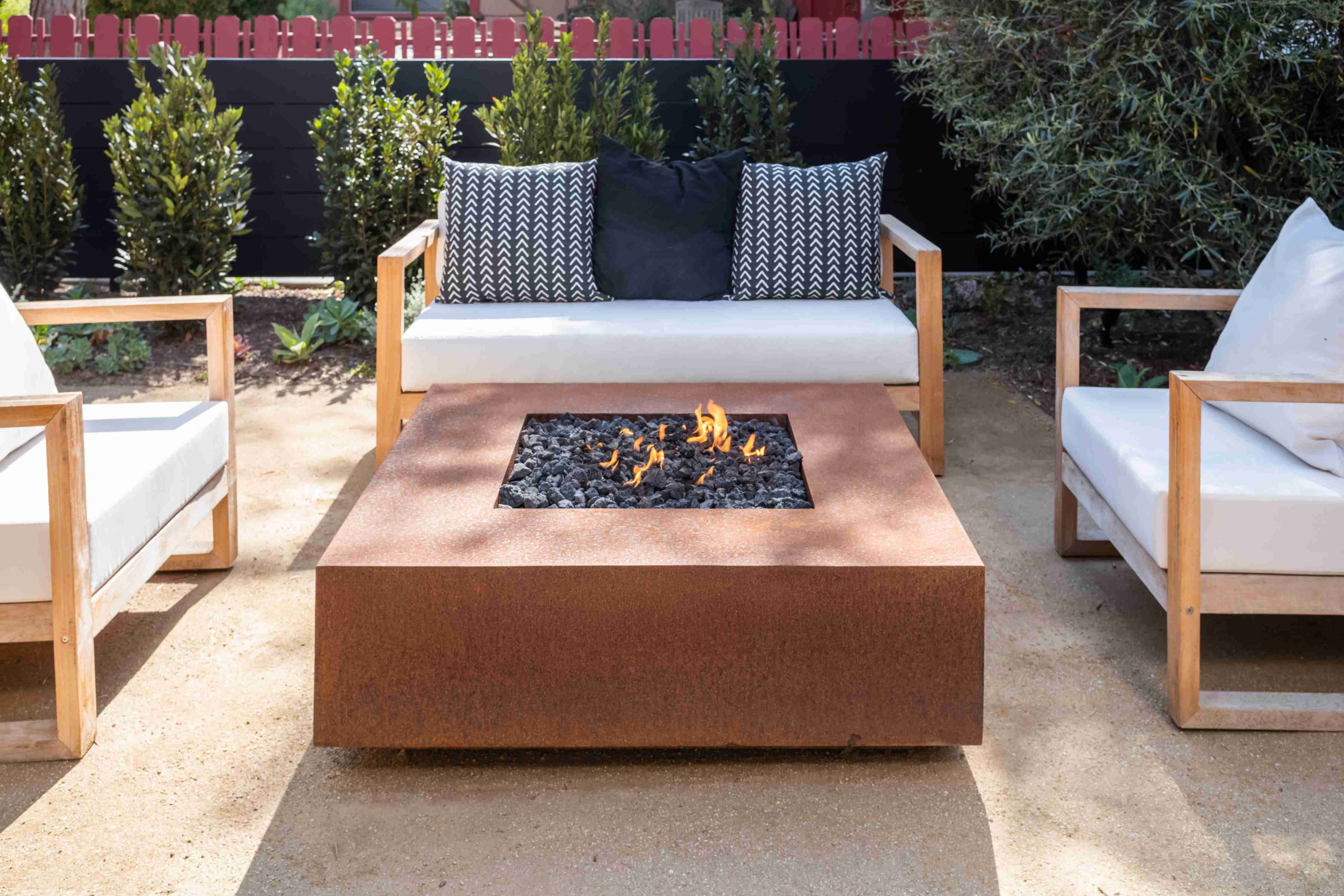 Cabo Square Fire Pit – Metal Collection